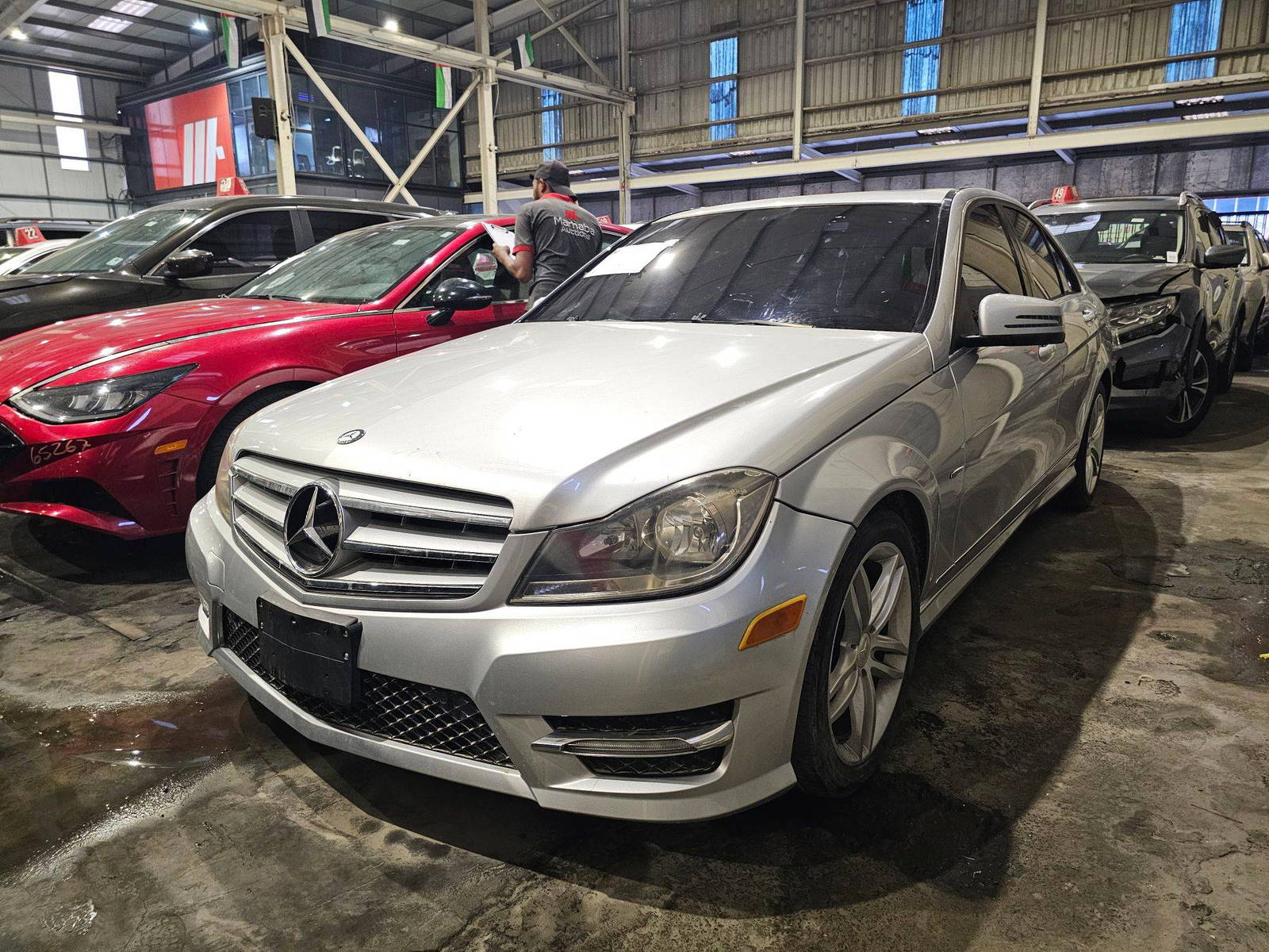 2012 MERCEDES BENZ C 250 — 146810 Miles — Lot WDDGF4HB0CF853063 — Main - Marhaba Auctions Used Cars - Image 3
