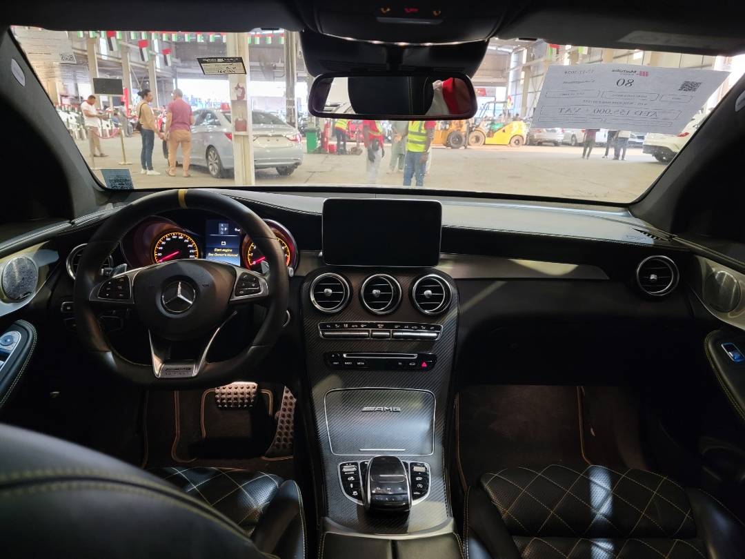MERCEDES BENZ GLC 63 AMG 2019 - Marhaba Auction Used Cars - Image 8