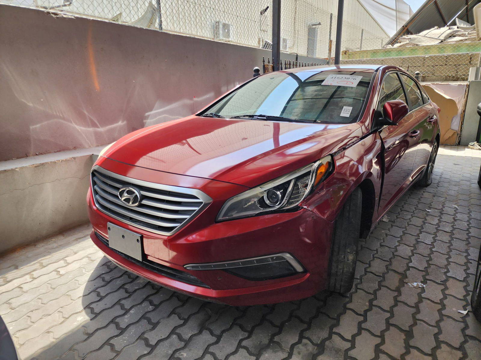 2015 HYUNDAI SONATA — 165934 Miles — Lot 41623076 — Al Quoz - Marhaba Auctions Used Cars - Image 6