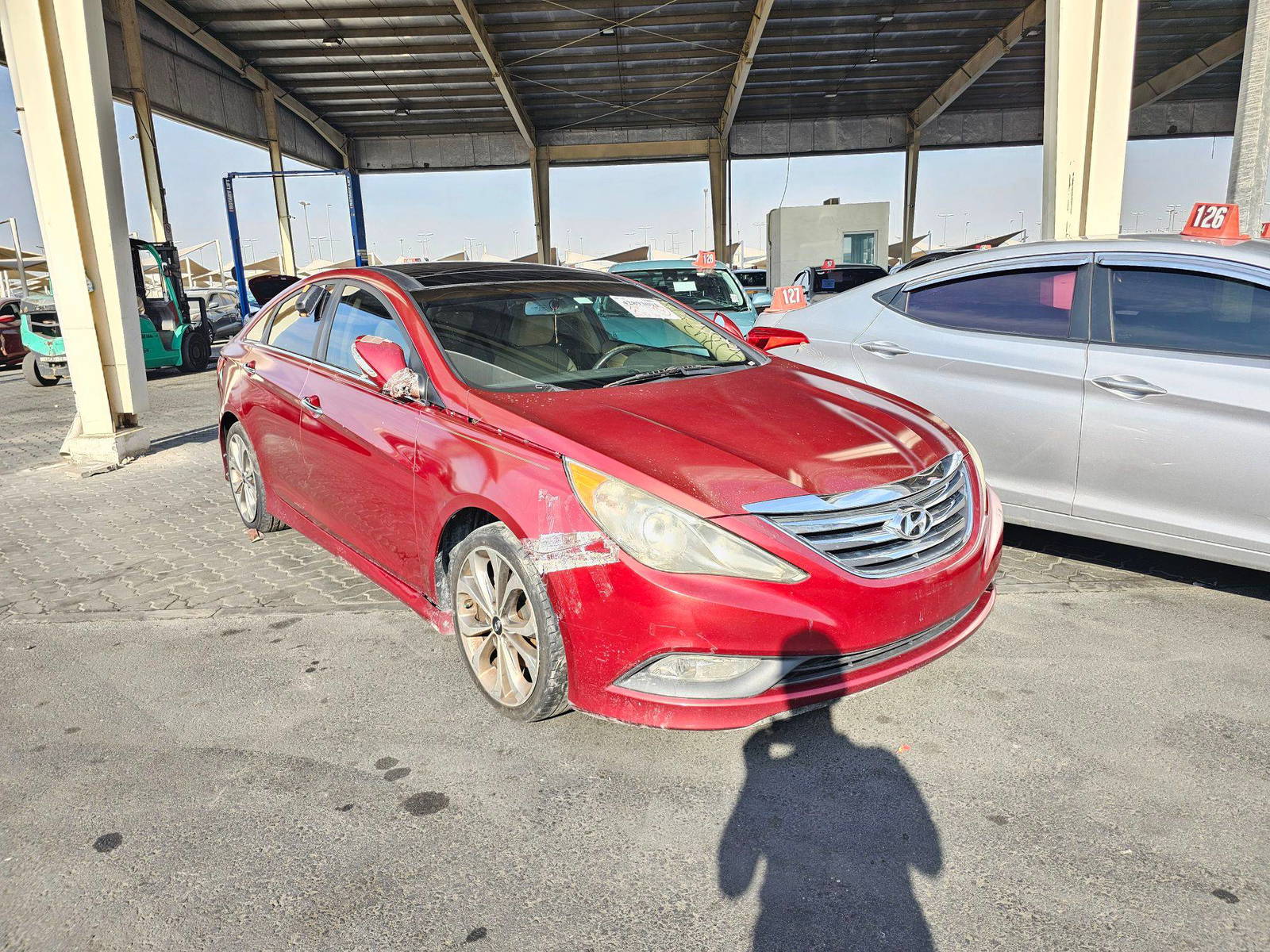 HYUNDAI SONATA 2014 - Marhaba Auction Used Cars - Image 3