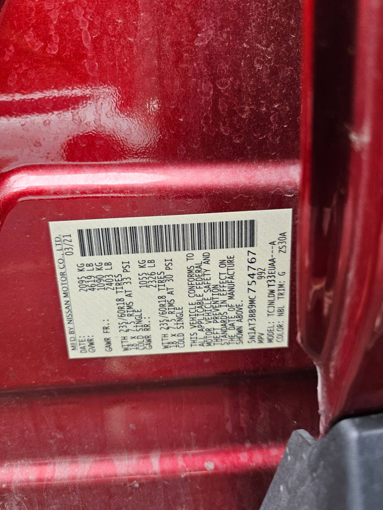 NISSAN ROGUE 2021 - Marhaba Auction Used Cars - Image 8