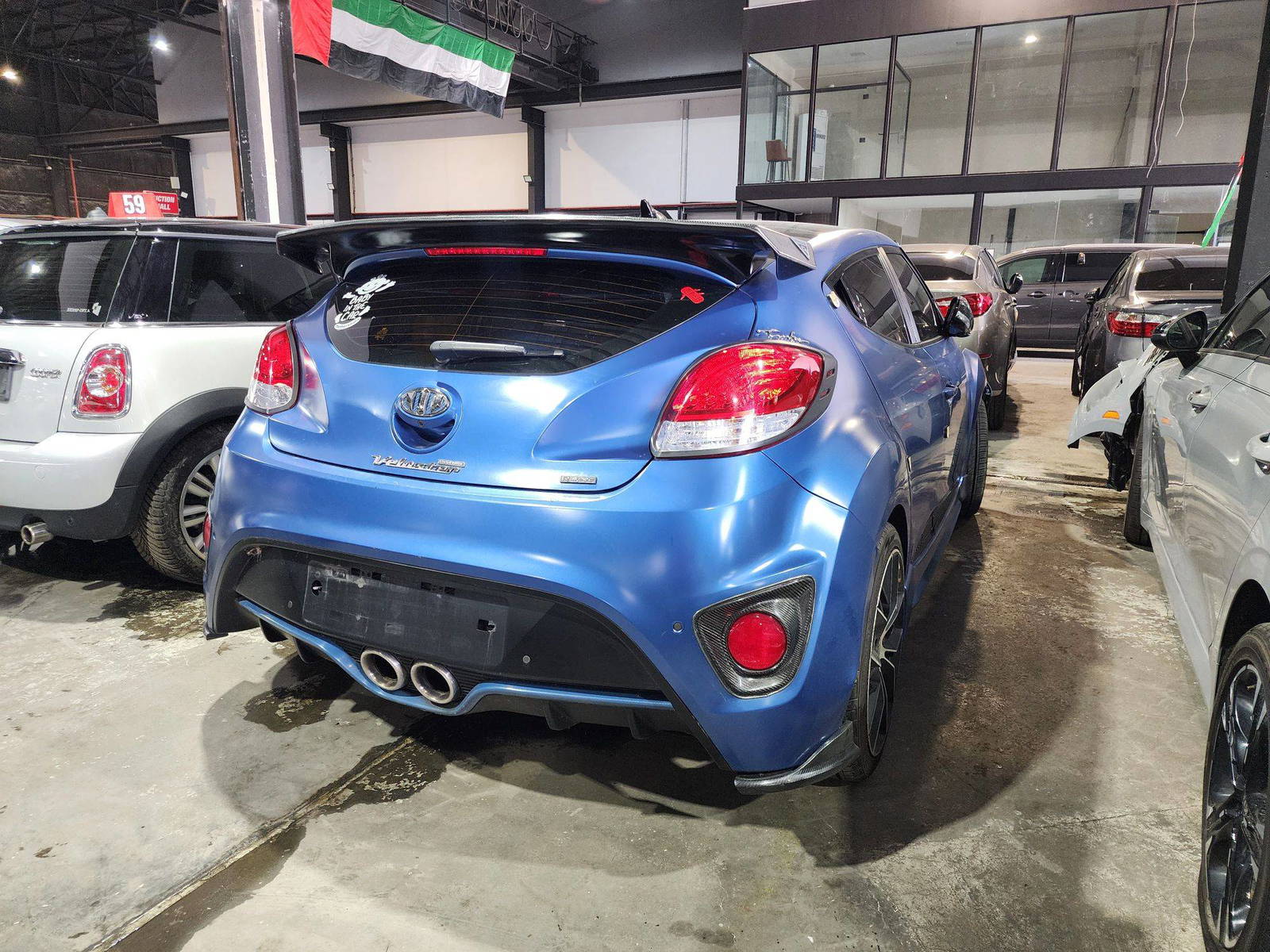 2016 HYUNDAI VELOSTER — 186518 KM — Lot 67320 — Al Quoz - Marhaba Auctions Used Cars - Image 4