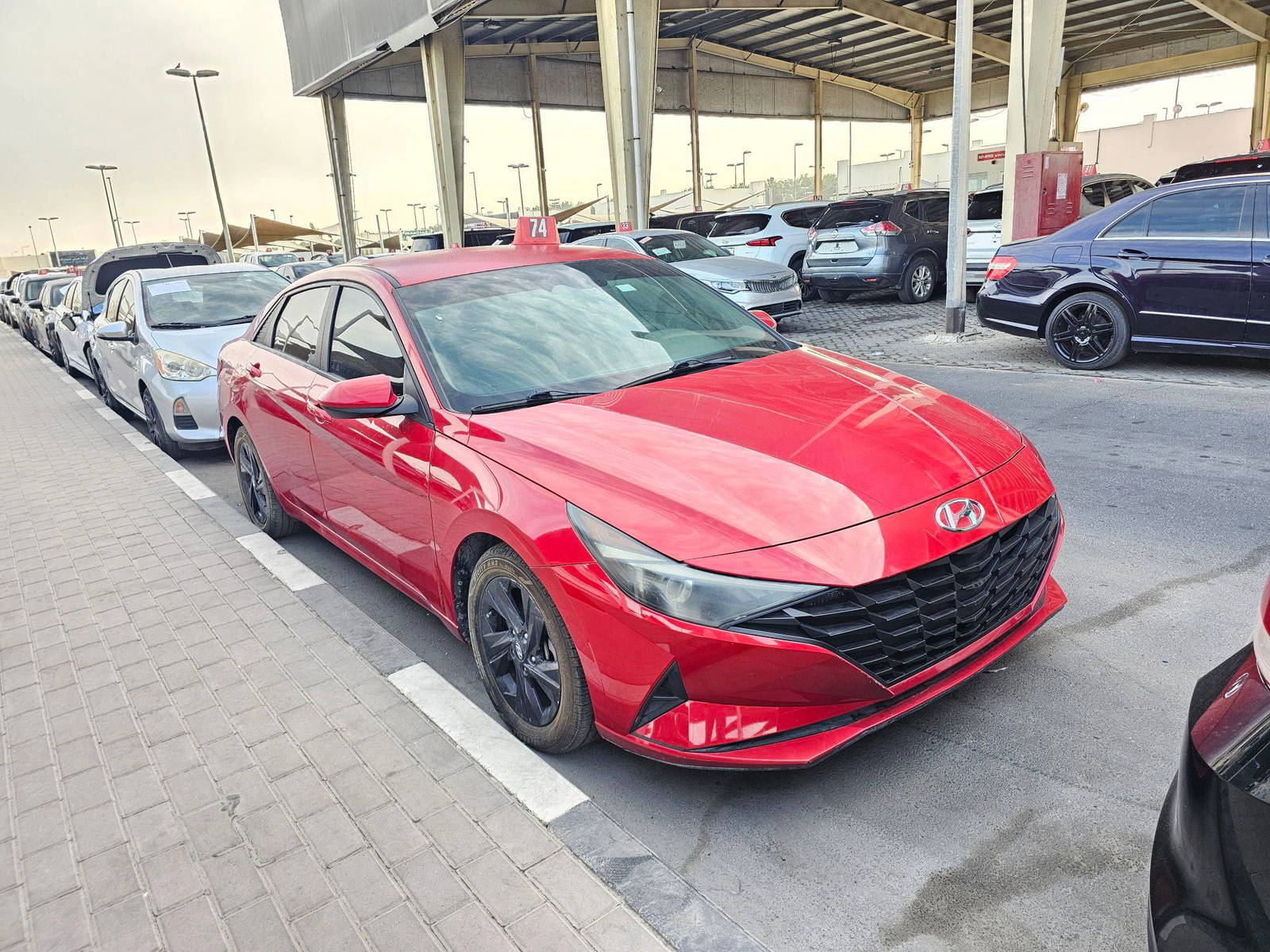 HYUNDAI ELANTRA 2021 - Marhaba Auction Used Cars - Image 3