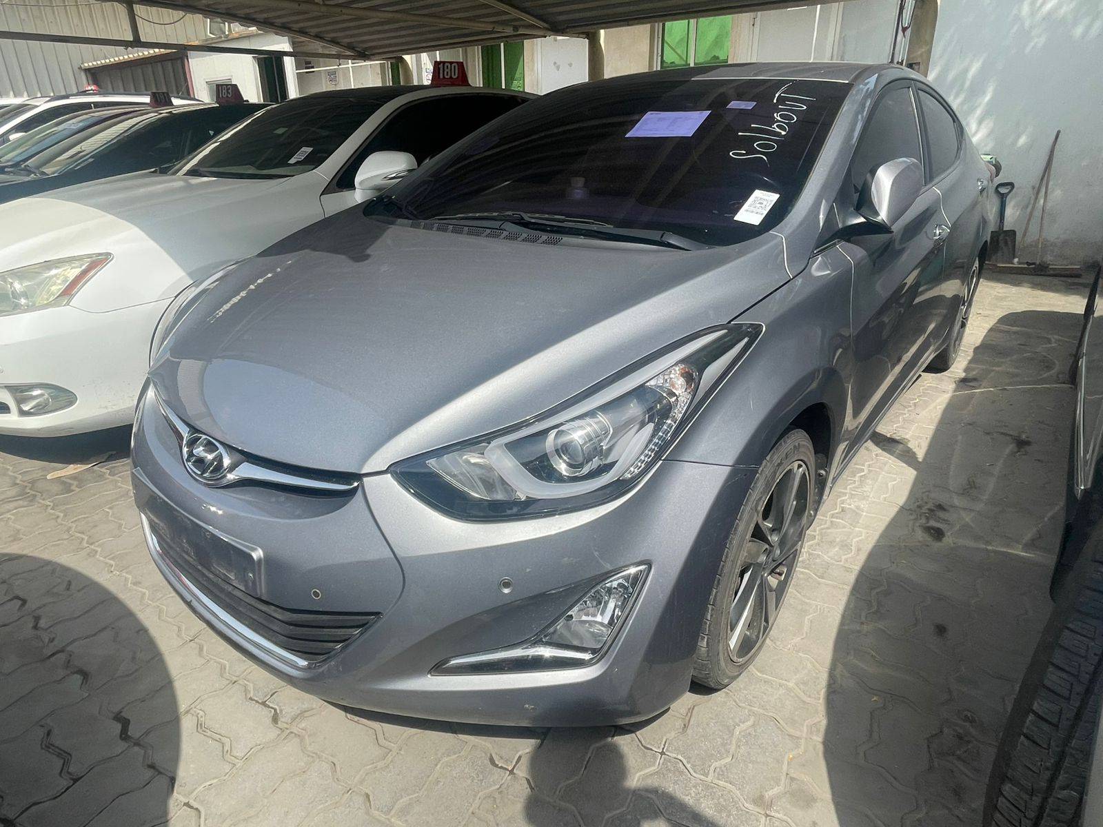 2014 HYUNDAI AVANTE — 227649 KM — Lot 052070 — Main - Marhaba Auctions Used Cars - Image 4