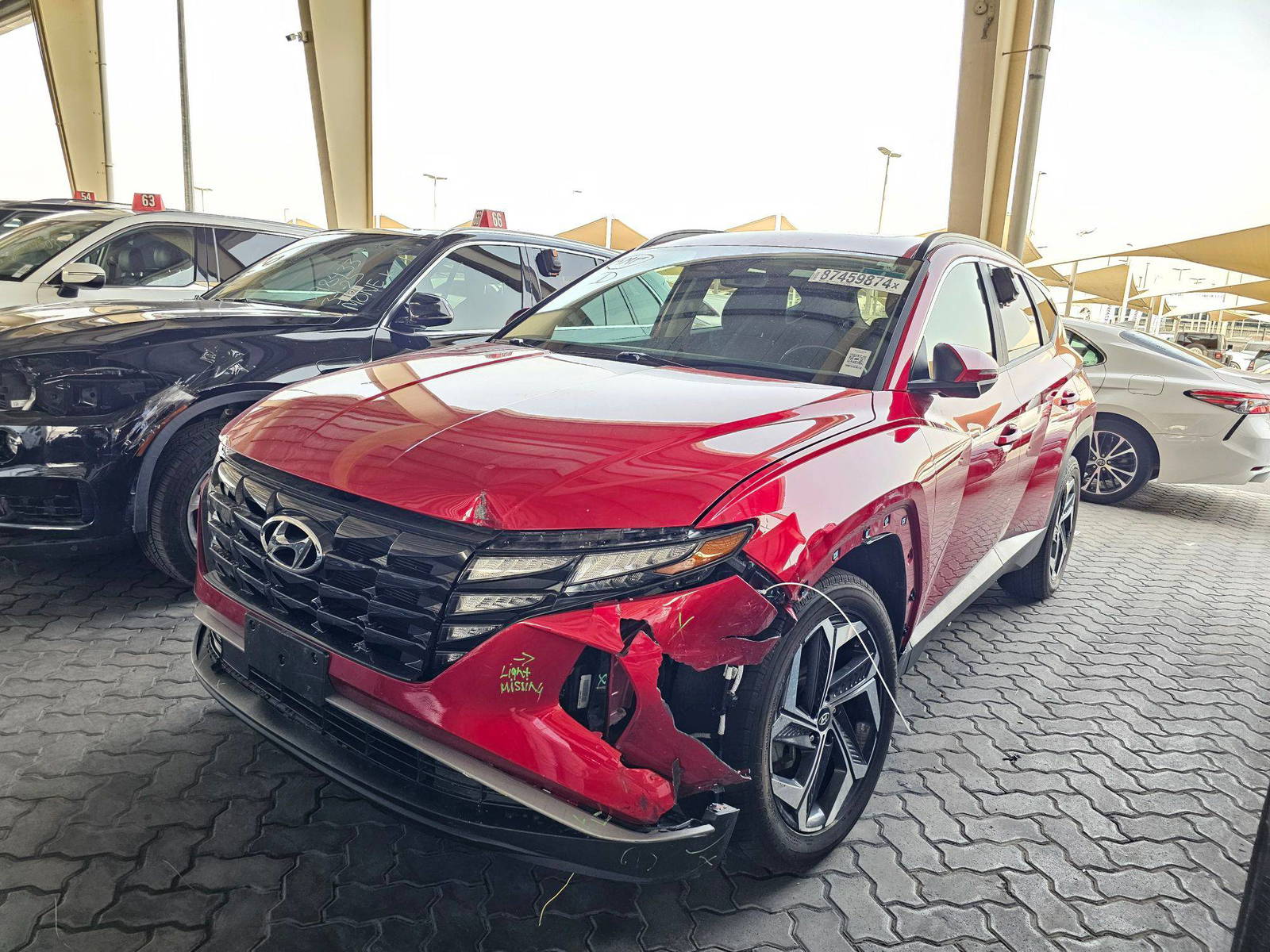 2022 HYUNDAI TUCSON — 67428 Miles — Lot NH083675 — Souq - Marhaba Auctions Used Cars - Image 5
