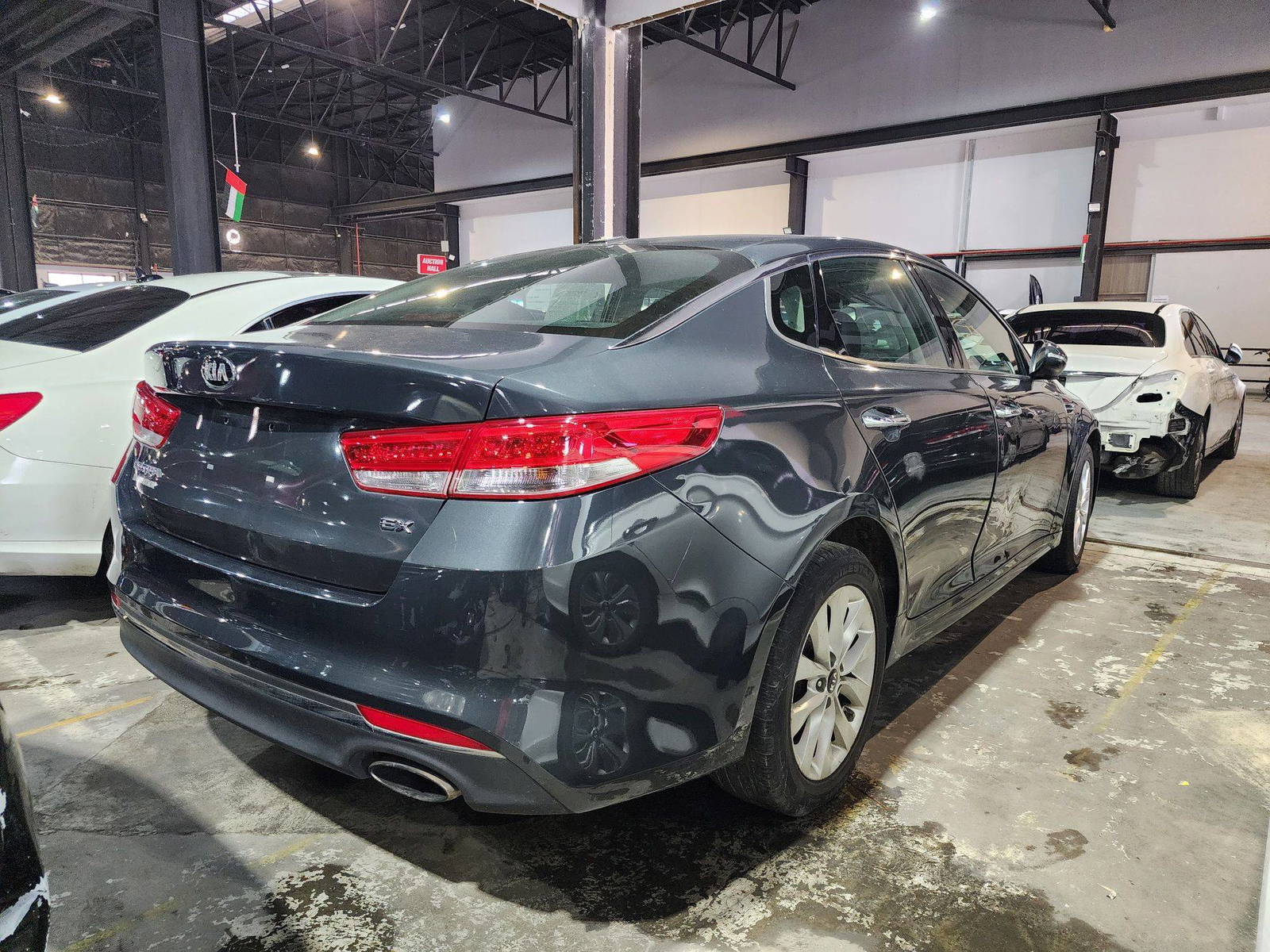2016 KIA OPTIMA — 103430 Miles — Lot 092537 — Al Quoz - Marhaba Auctions Used Cars - Image 3