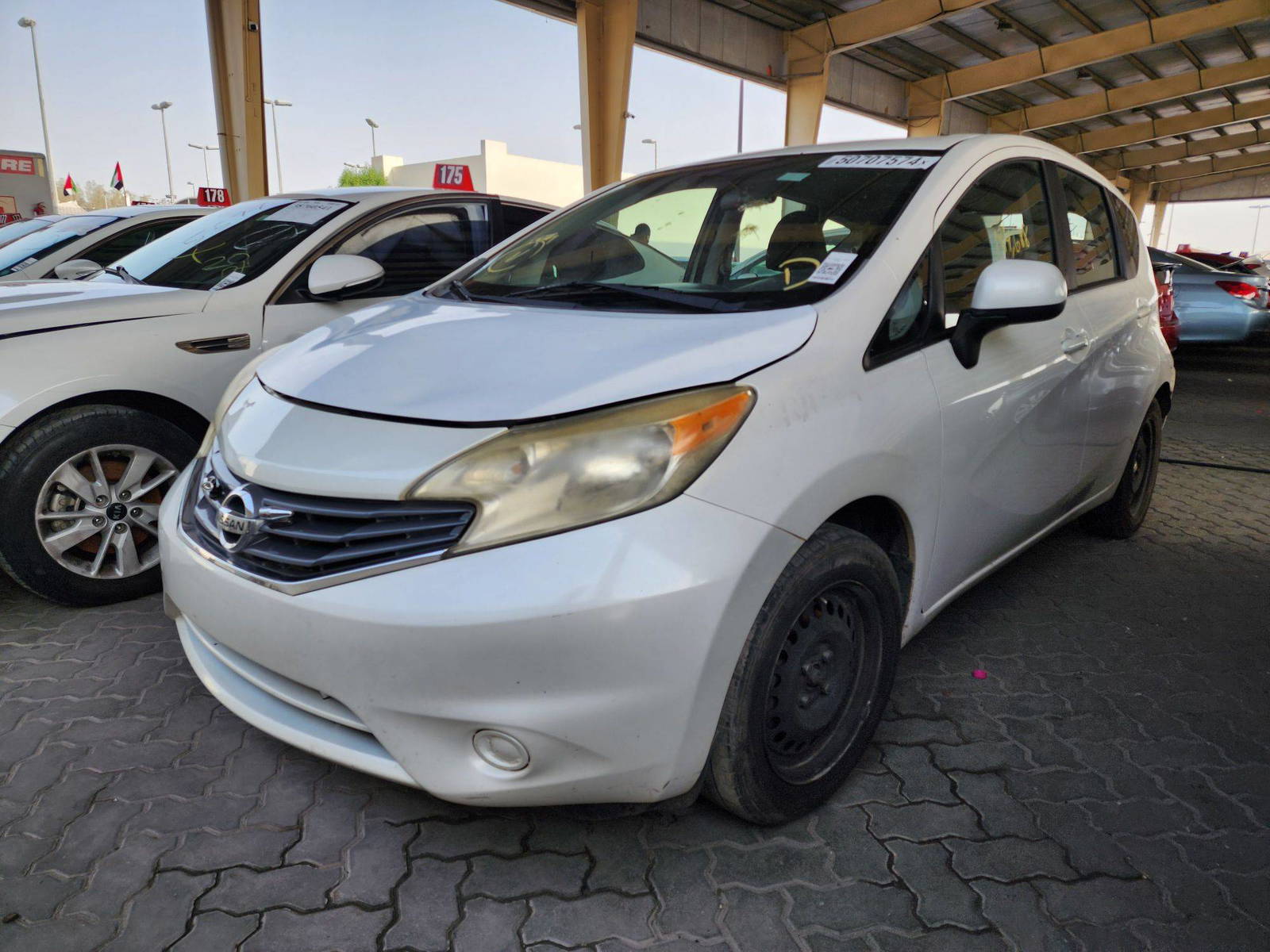 2014 NISSAN VERSA NOTE — 184668 Miles — Lot 6203 — Souq - Marhaba Auctions Used Cars - Image 8