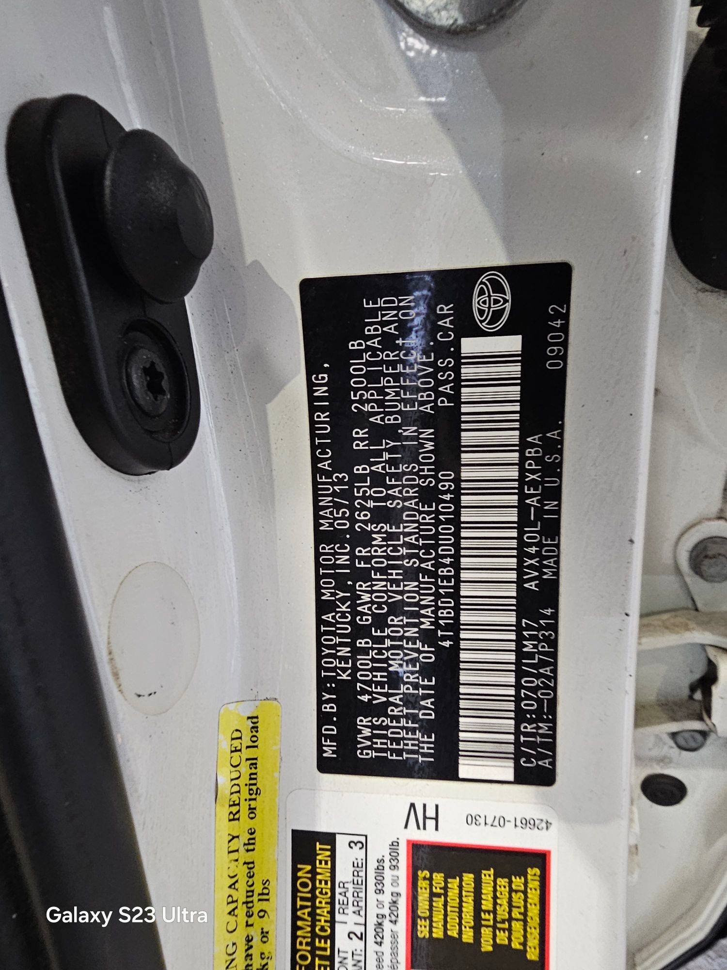 TOYOTA AVALON 2013 - Marhaba Auction Used Cars - Image 11