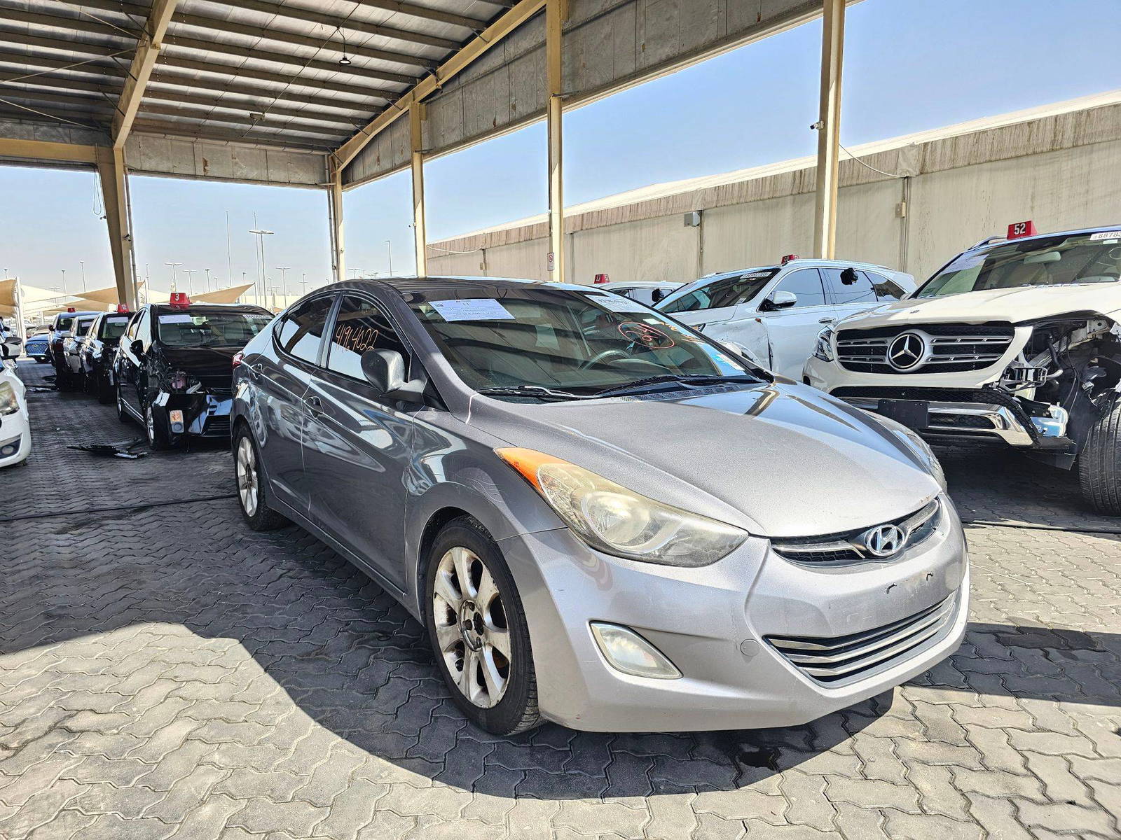 2012 HYUNDAI ELANTRA — 207648 Miles — Lot CU193030 — Souq - Marhaba Auctions Used Cars - Image 4