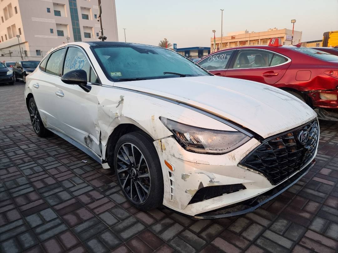 2020 HYUNDAI SONATA — 51286 Miles — Lot 215487 — Ind. 12 - Marhaba Auctions Used Cars - Image 3