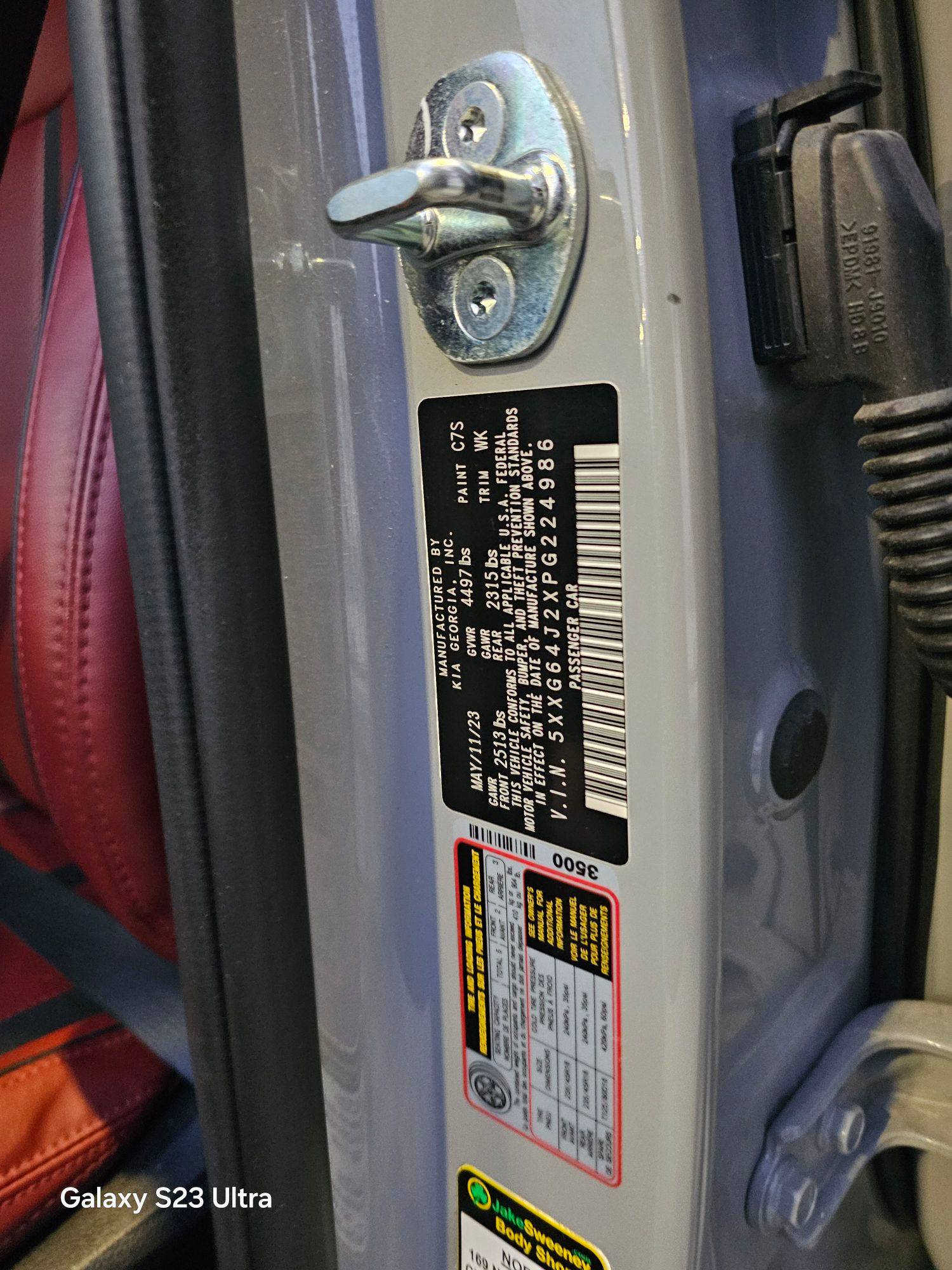 KIA K5 2023 - Marhaba Auction Used Cars - Image 9