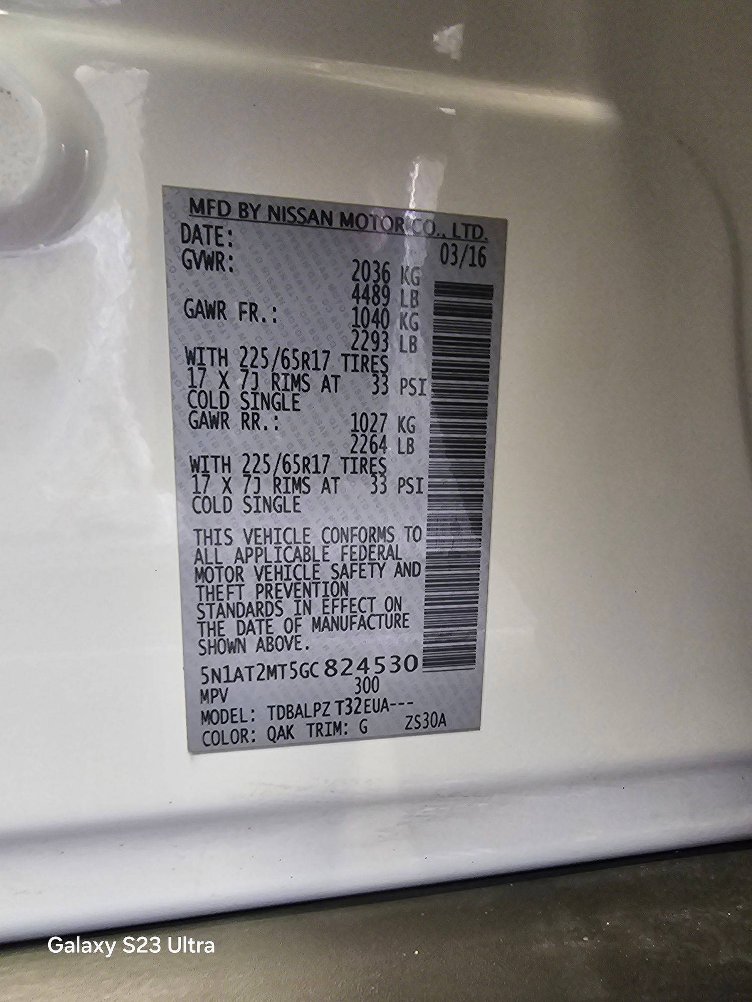 NISSAN ROGUE 2016 - Marhaba Auction Used Cars - Image 10