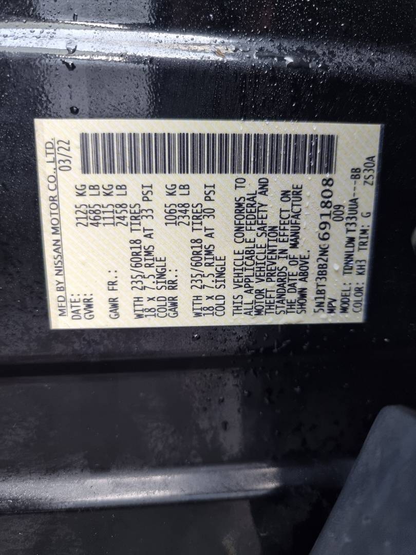 NISSAN ROGUE 2022 - Marhaba Auction Used Cars - Image 8