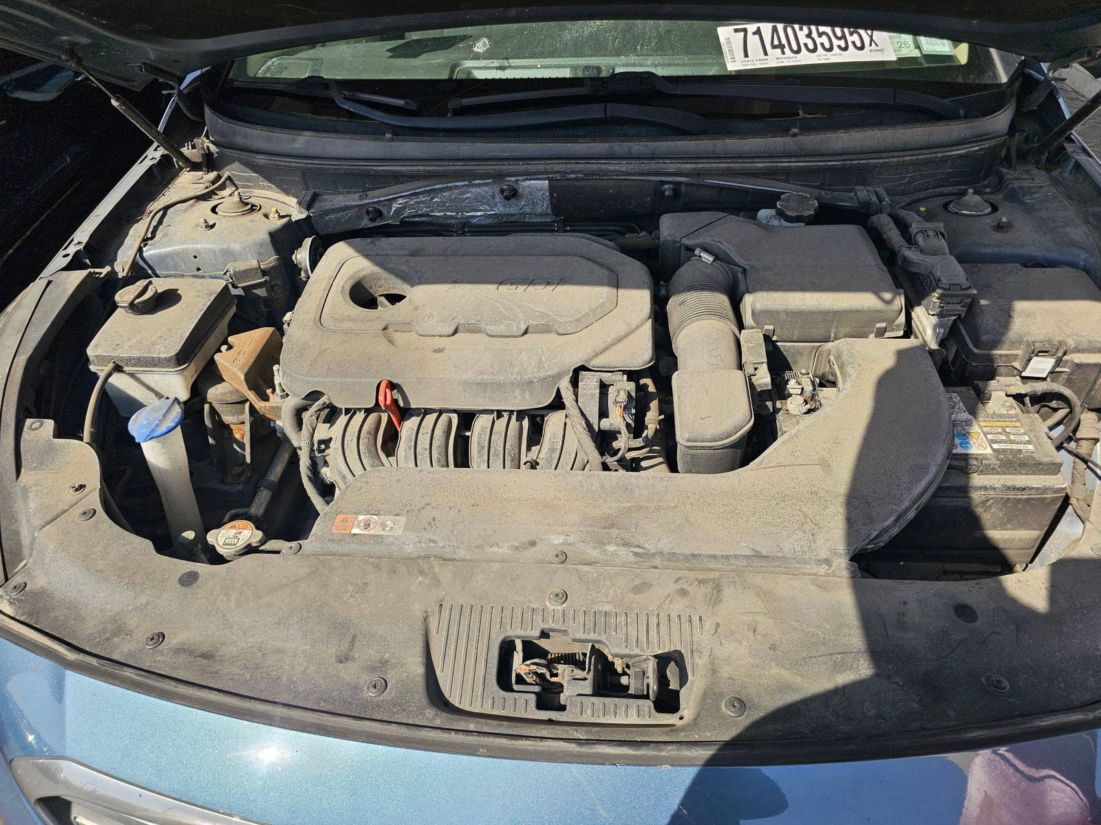 HYUNDAI SONATA 2015 - Marhaba Auction Used Cars - Image 11