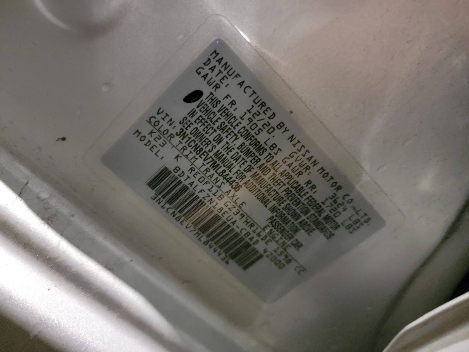 NISSAN VERSA 2021 - Marhaba Auction Used Cars - Image 9