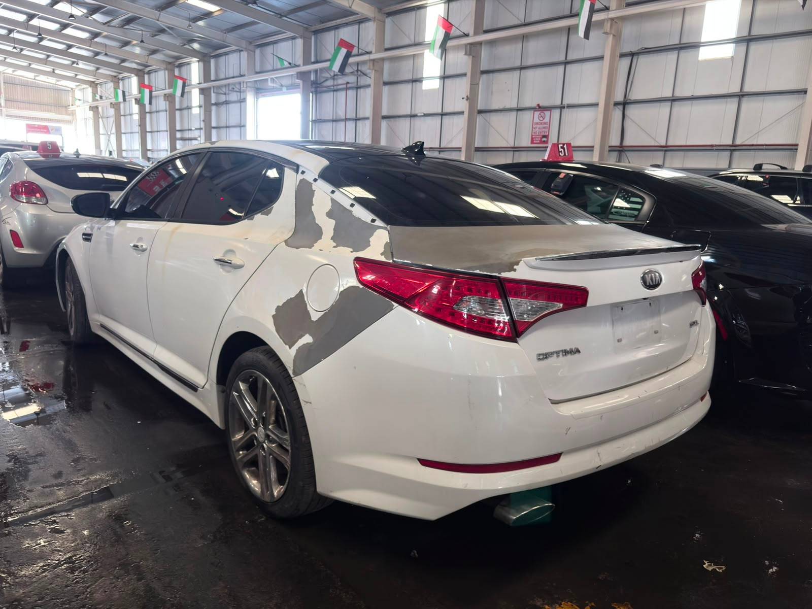 2013 KIA OPTIMA — 123265 Miles — Lot DG233739 — Main - Marhaba Auctions Used Cars - Image 3