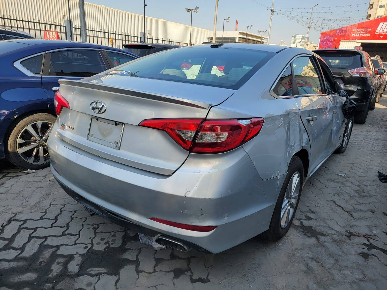2015 HYUNDAI SONATA — 160830 Miles — Lot 97633675 — Main - Marhaba Auctions Used Cars - Image 3