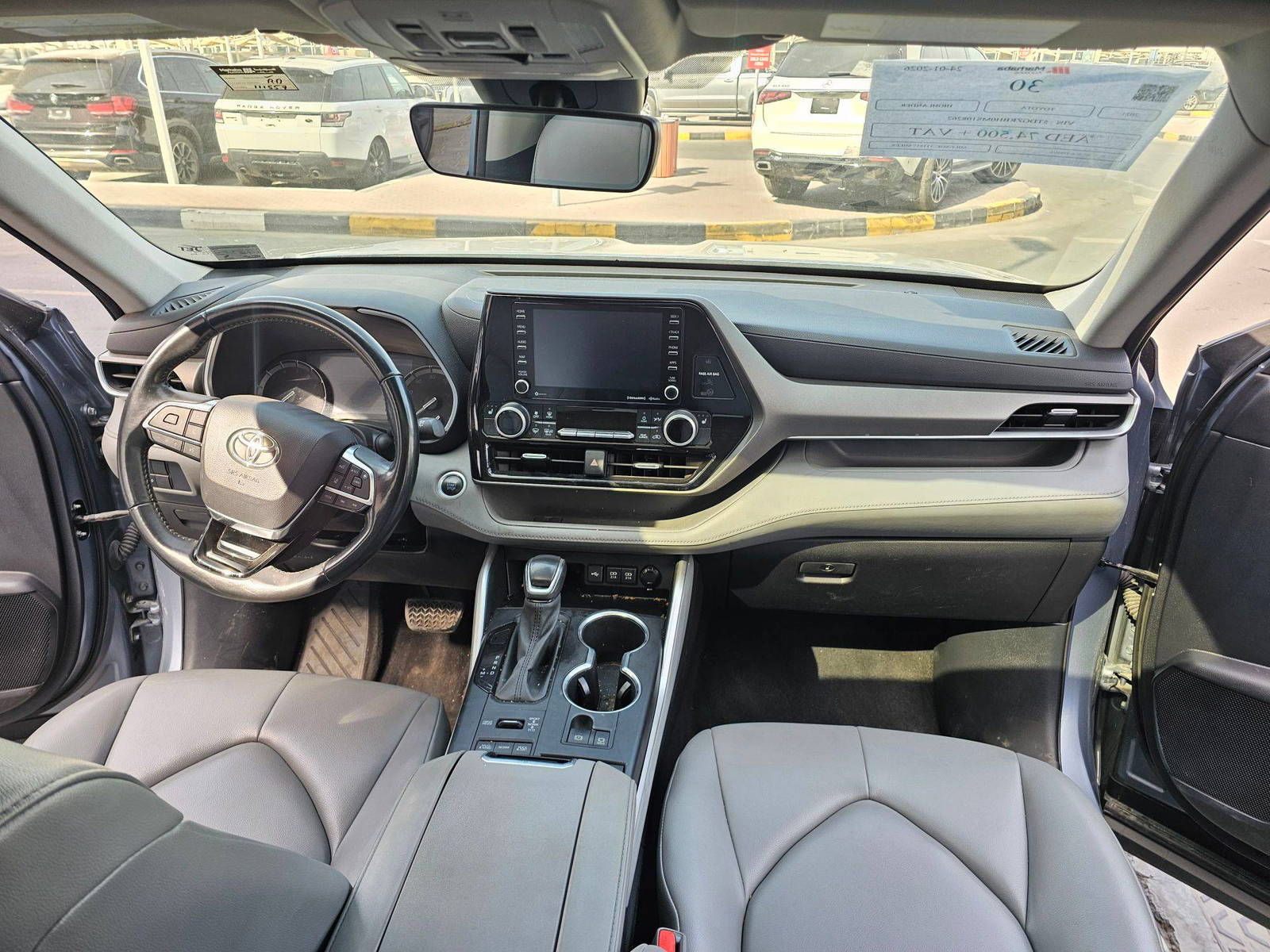 TOYOTA HIGHLANDER 2021 - Marhaba Auction Used Cars - Image 9