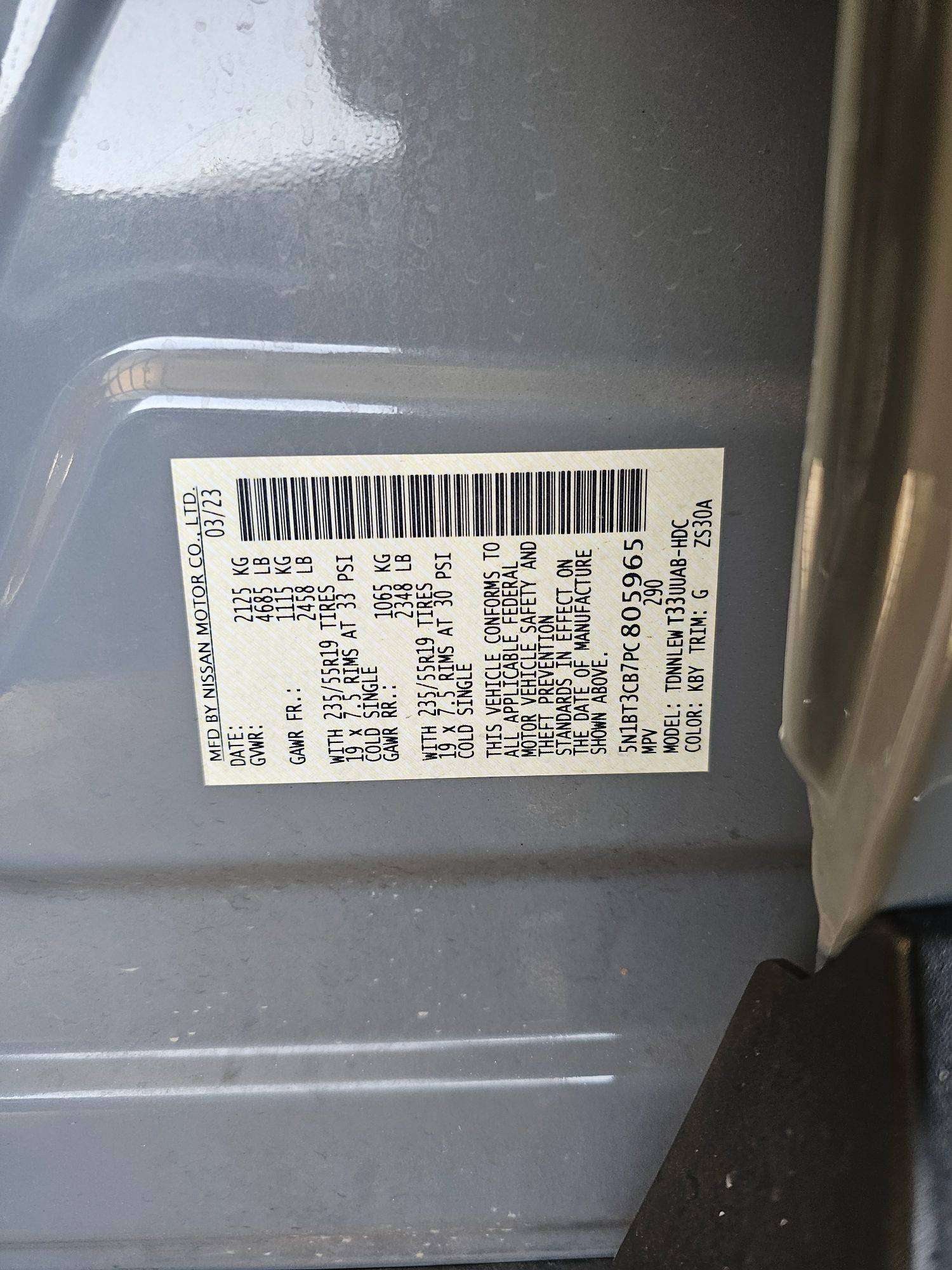 NISSAN ROGUE 2023 - Marhaba Auction Used Cars - Image 10