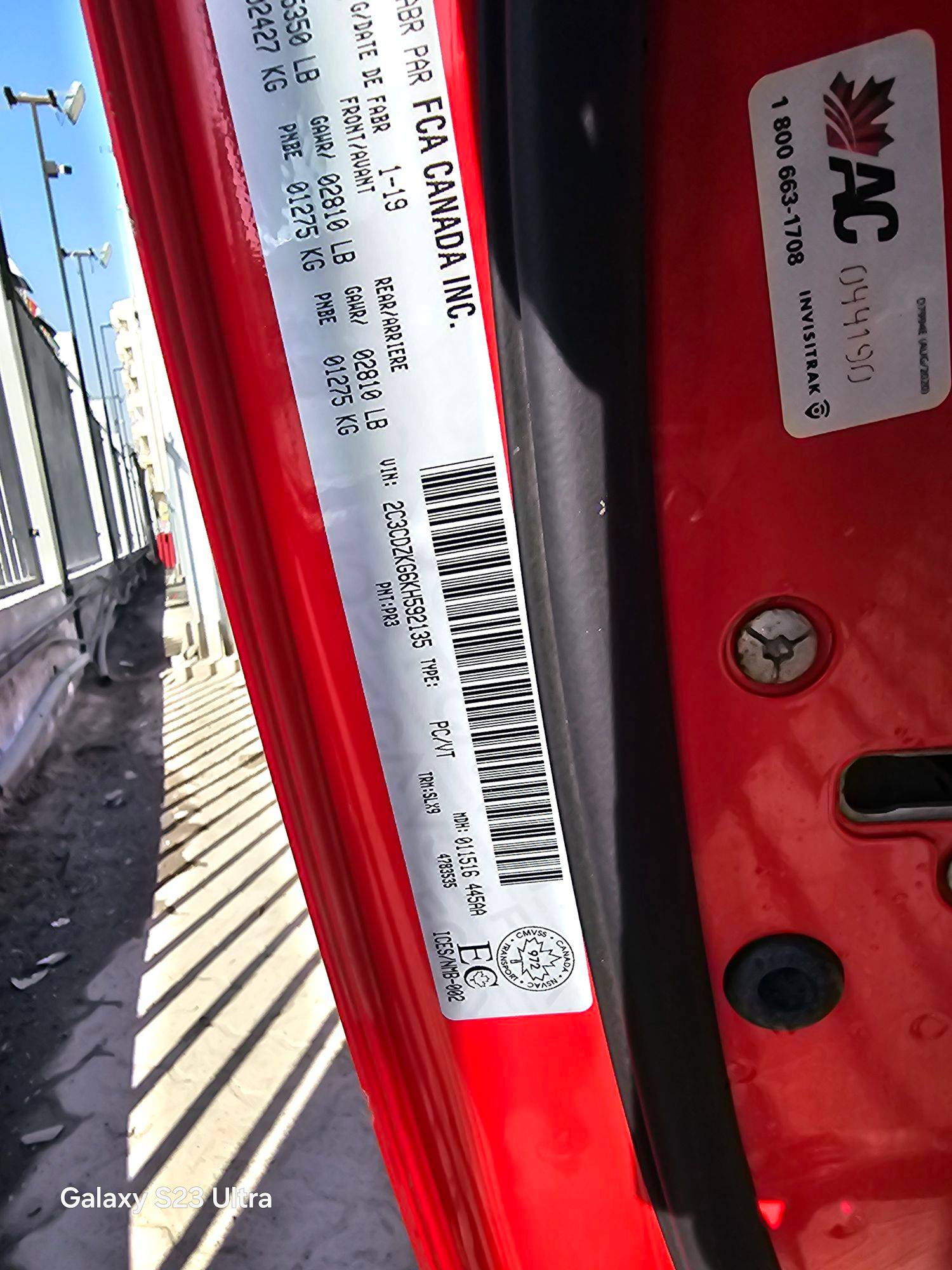 DODGE CHALLENGER 2019 - Marhaba Auction Used Cars - Image 10