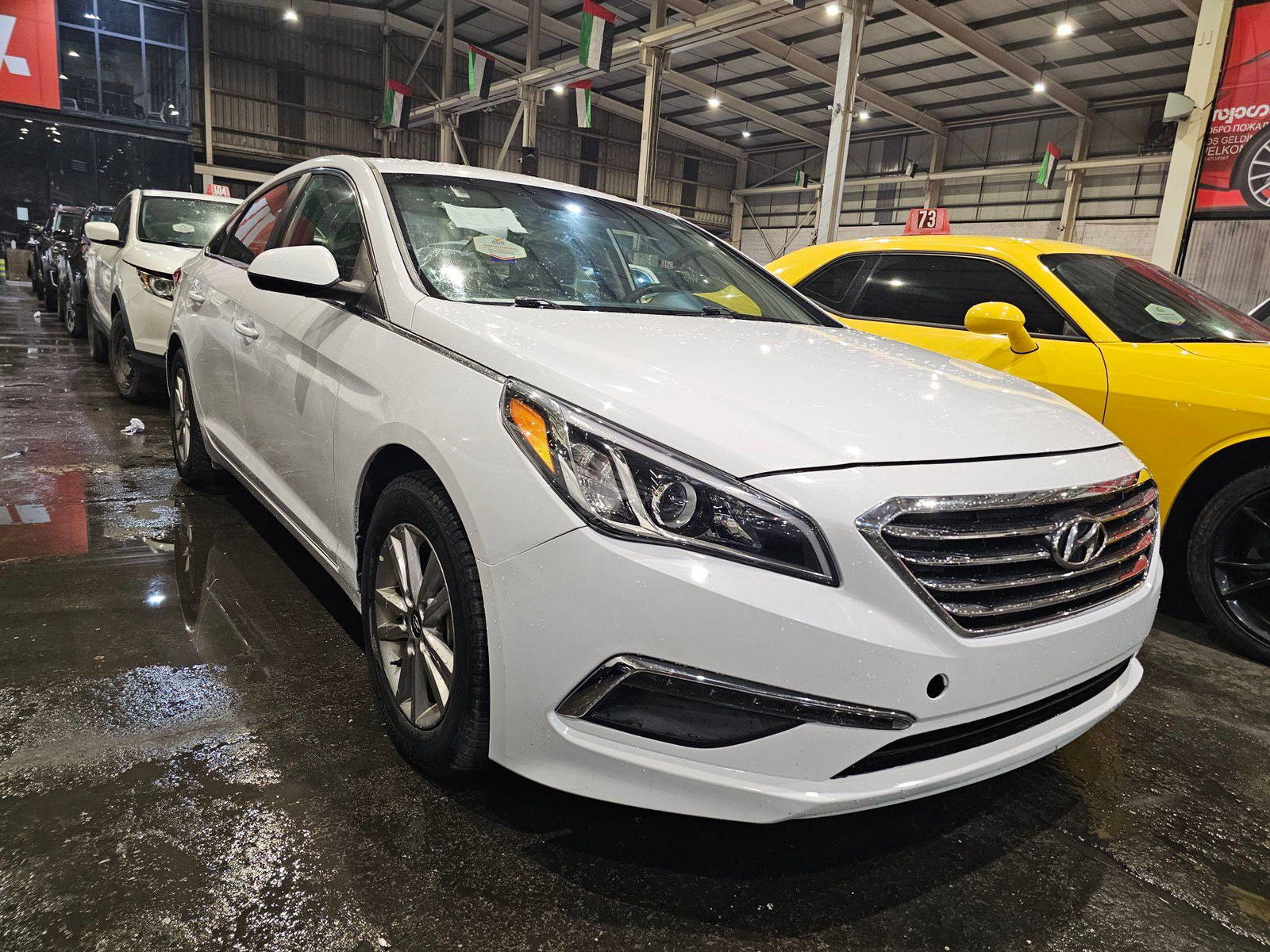 2017 HYUNDAI SONATA — 124118 KM — Lot 12322285 — Souq - Marhaba Auctions Used Cars - Image 4