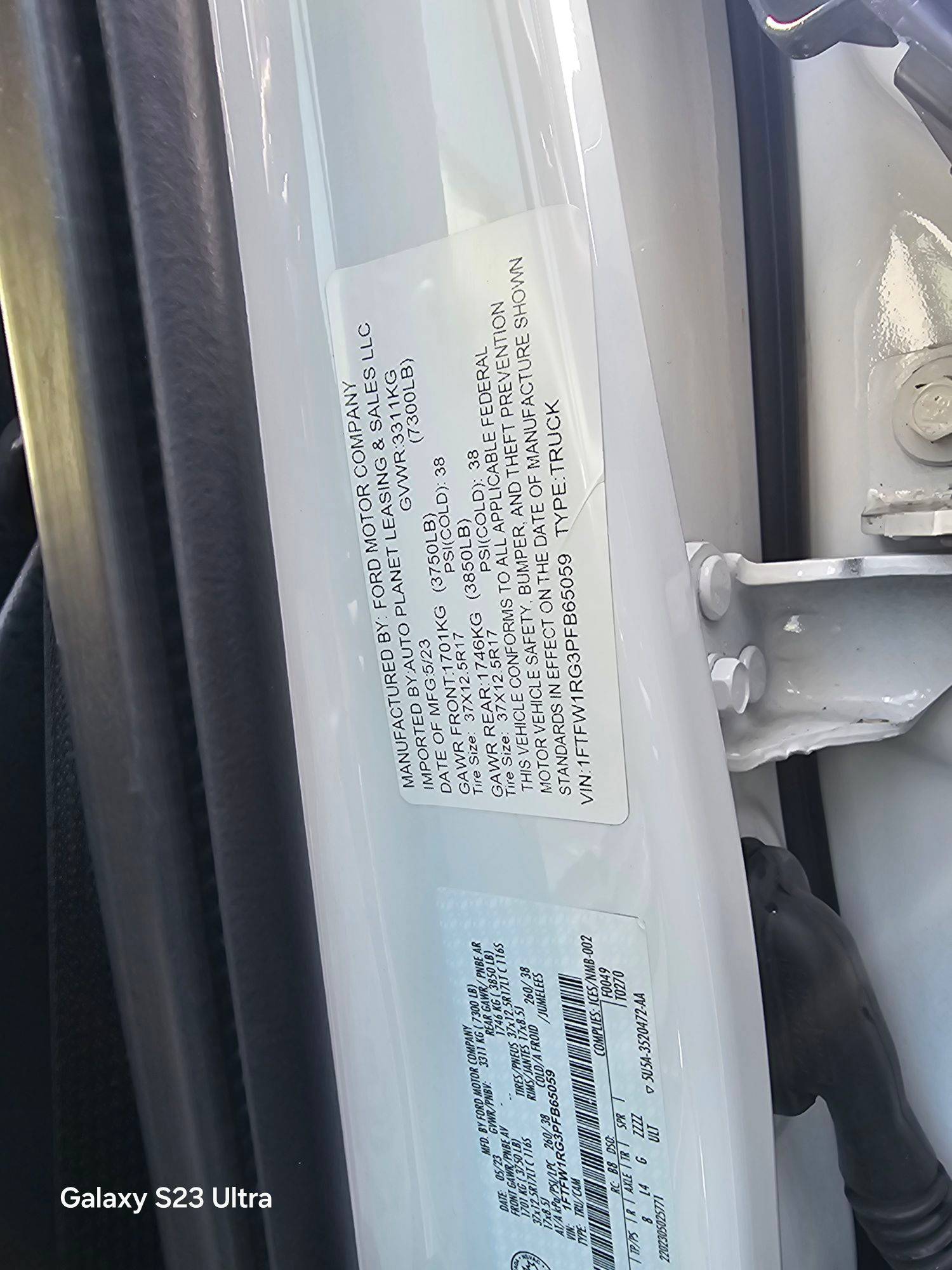 FORD F150 - Raptor 2023 - Marhaba Auction Used Cars - Image 11