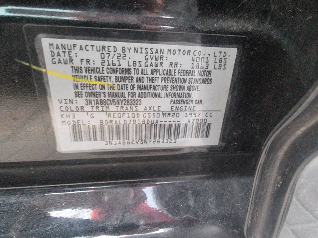 NISSAN SENTRA 2022 - Marhaba Auction Used Cars - Image 8