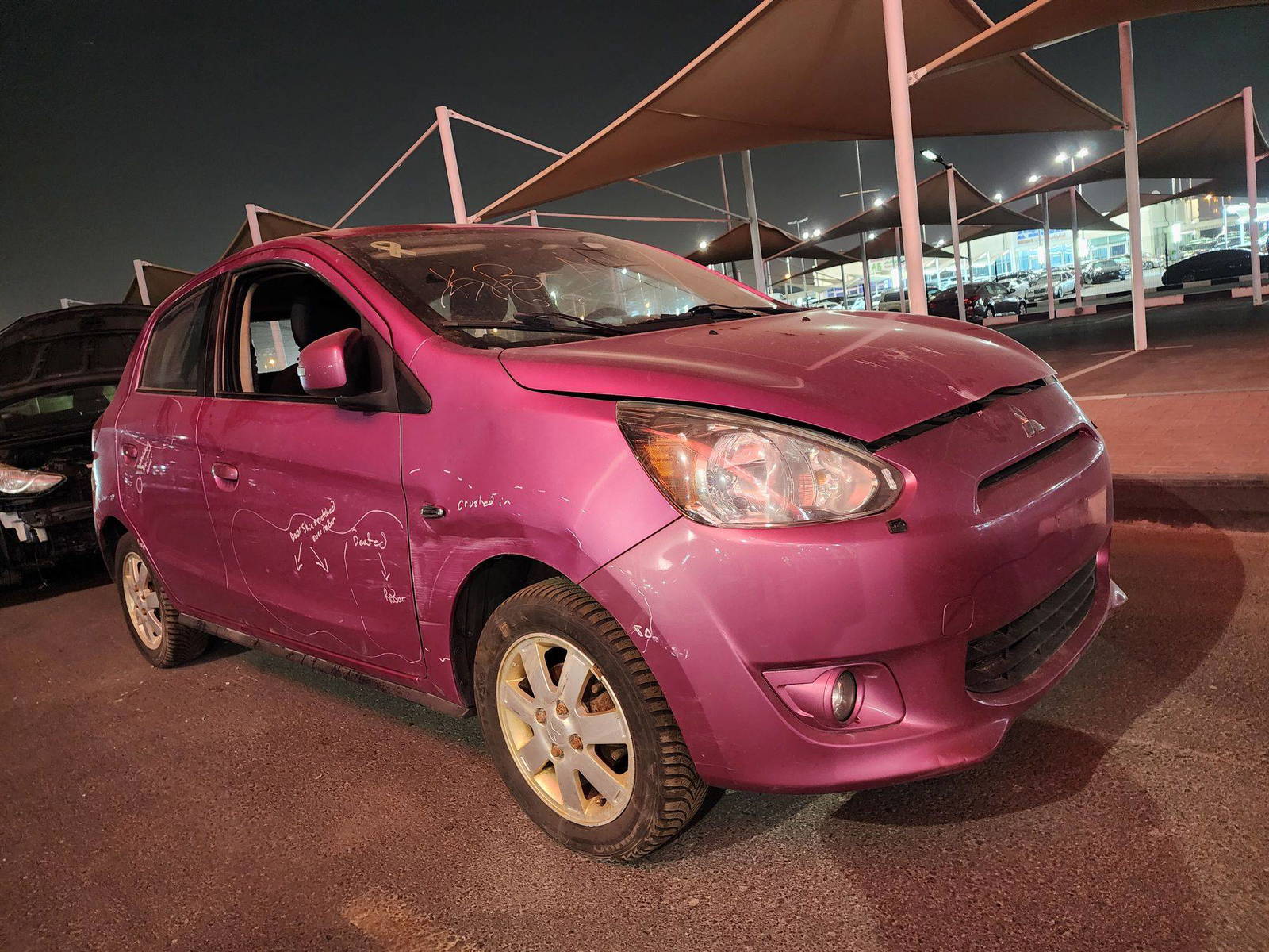 2015 MITSUBISHI MIRAGE — 127775 KM — Lot 11966 — Main - Marhaba Auctions Used Cars - Image 5