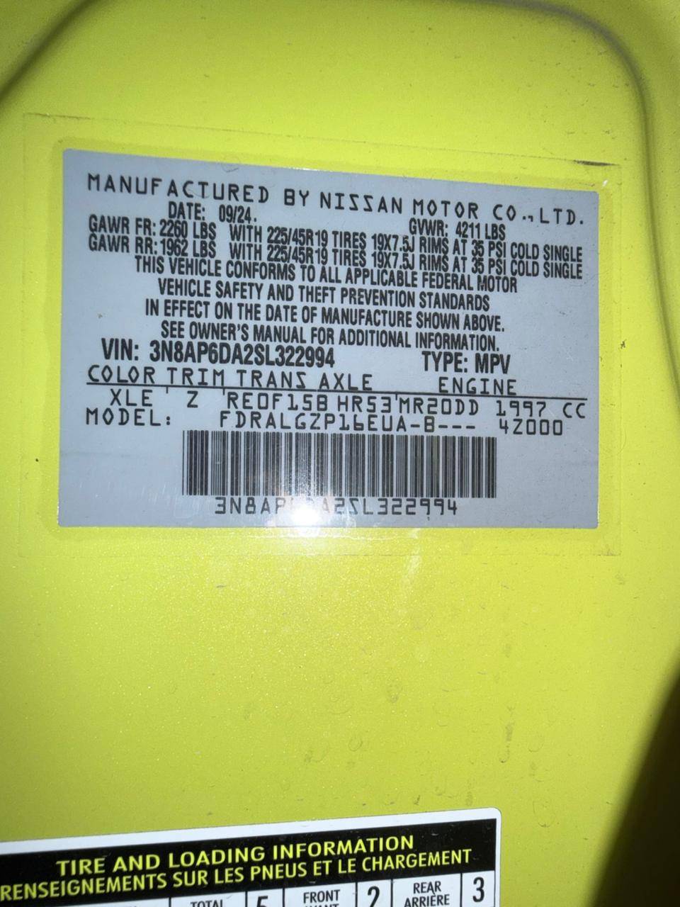 NISSAN KICKS 2025 - Marhaba Auction Used Cars - Image 8