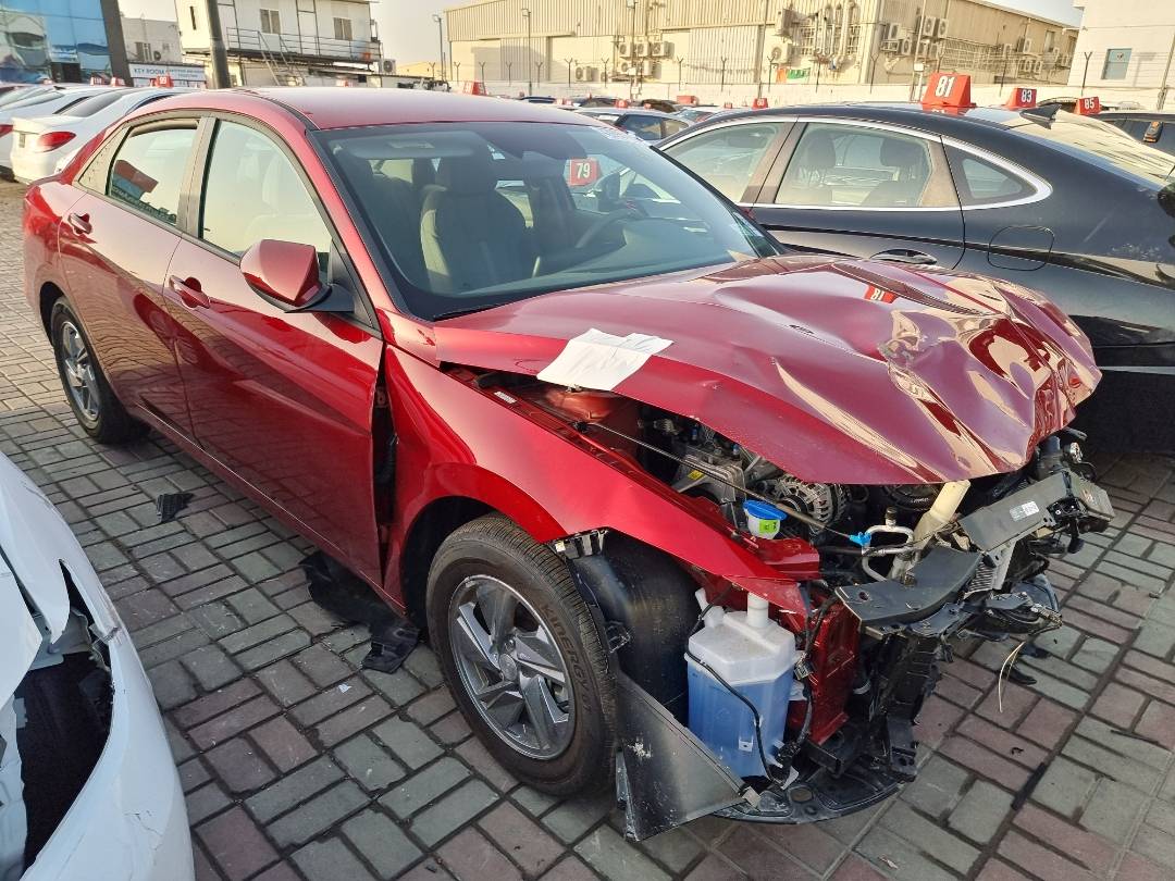 2024 HYUNDAI ELANTRA — 977 Miles — Lot 125487 — Al Surrah - Marhaba Auctions Used Cars - Image 4