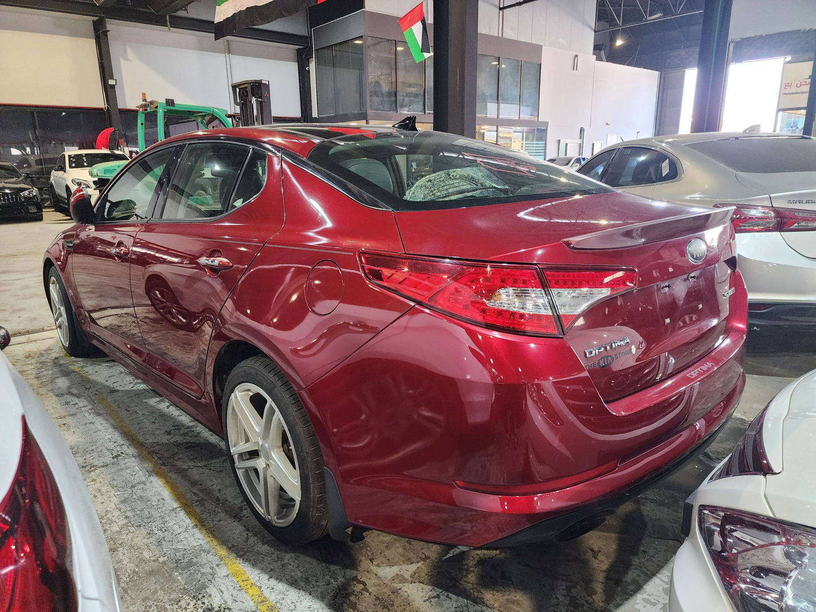 2013 KIA OPTIMA — 165405 Miles — Lot 1393495 — Al Quoz - Marhaba Auctions Used Cars - Image 5