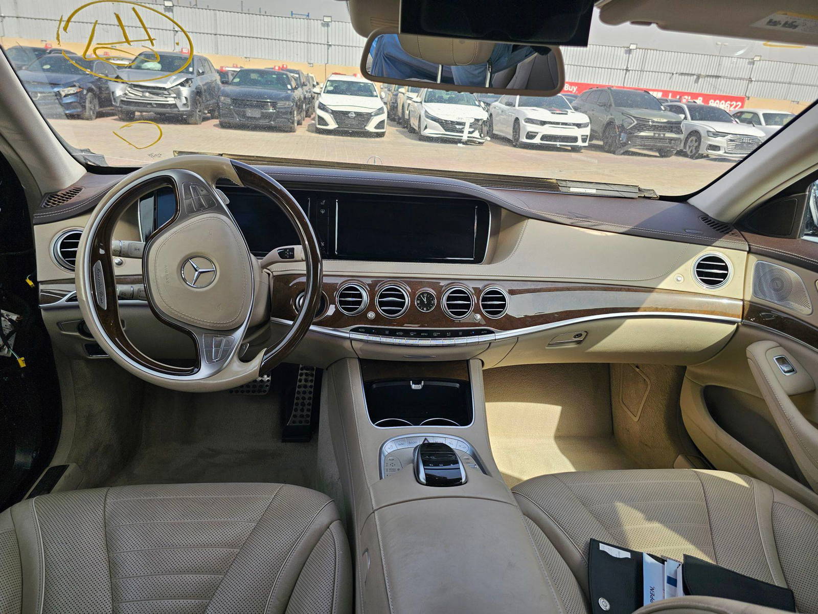 MERCEDES BENZ S 550 2016 - Marhaba Auction Used Cars - Image 8
