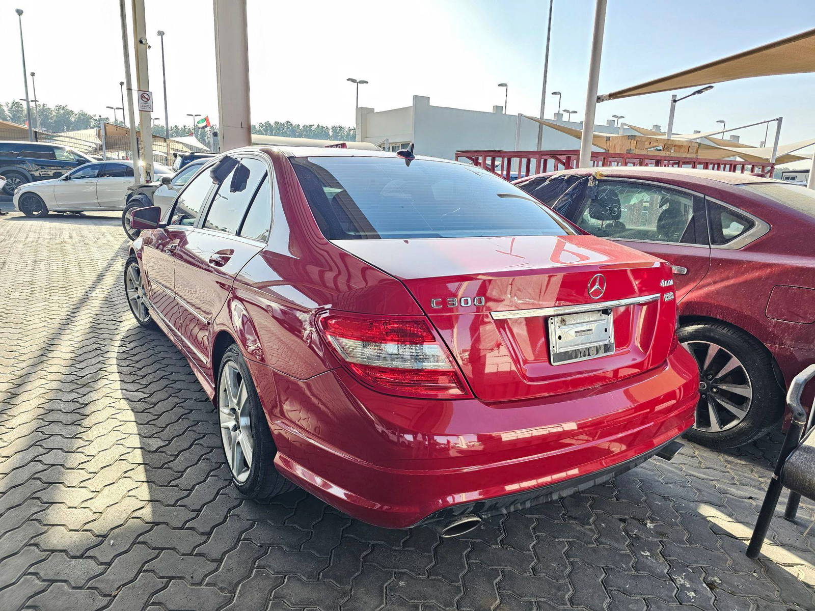 2011 MERCEDES BENZ C300 — 129647 Miles — Lot BR163055 — Souq - Marhaba Auctions Used Cars - Image 3