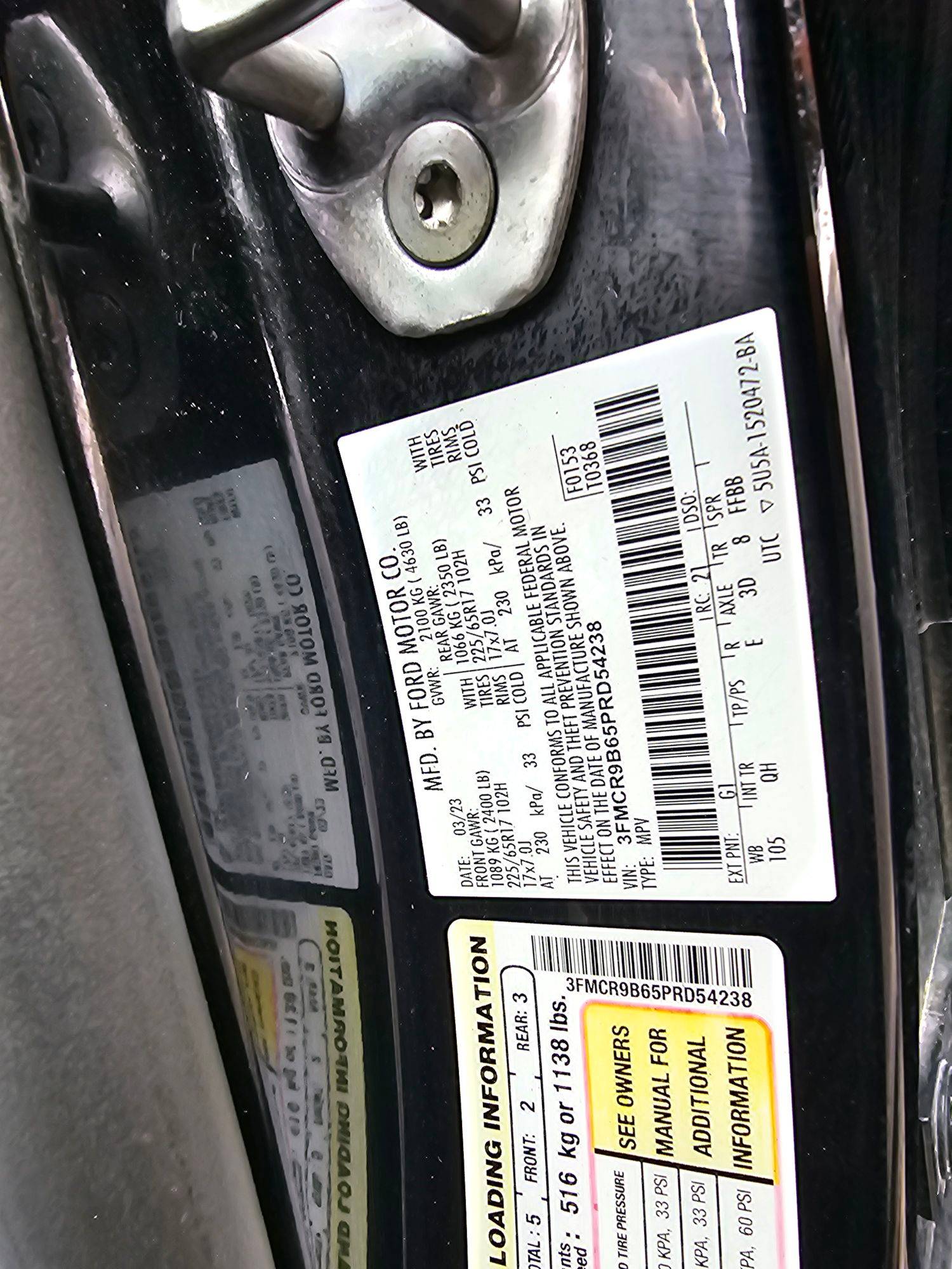 FORD BRONCO SPORT BIG BEND 2023 - Marhaba Auction Used Cars - Image 9