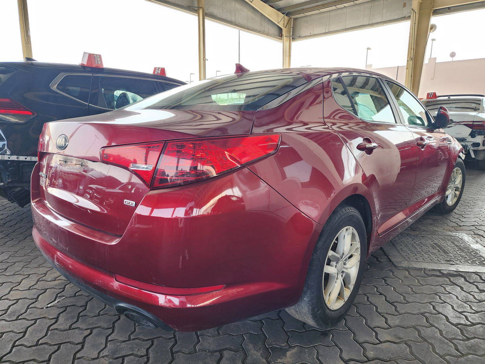 2013 KIA OPTIMA — 171902 Miles — Lot 46273 — Ind. 12 - Marhaba Auctions Used Cars - Image 3