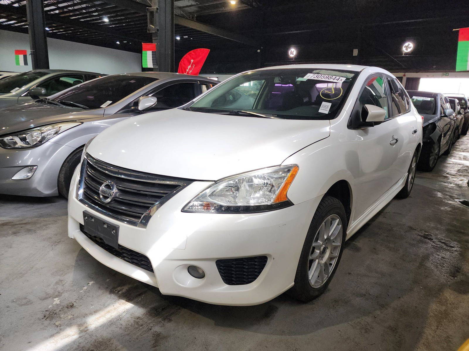 2014 NISSAN SENTRA — 123233 Miles — Lot 291785 — Al Quoz - Marhaba Auctions Used Cars - Image 4