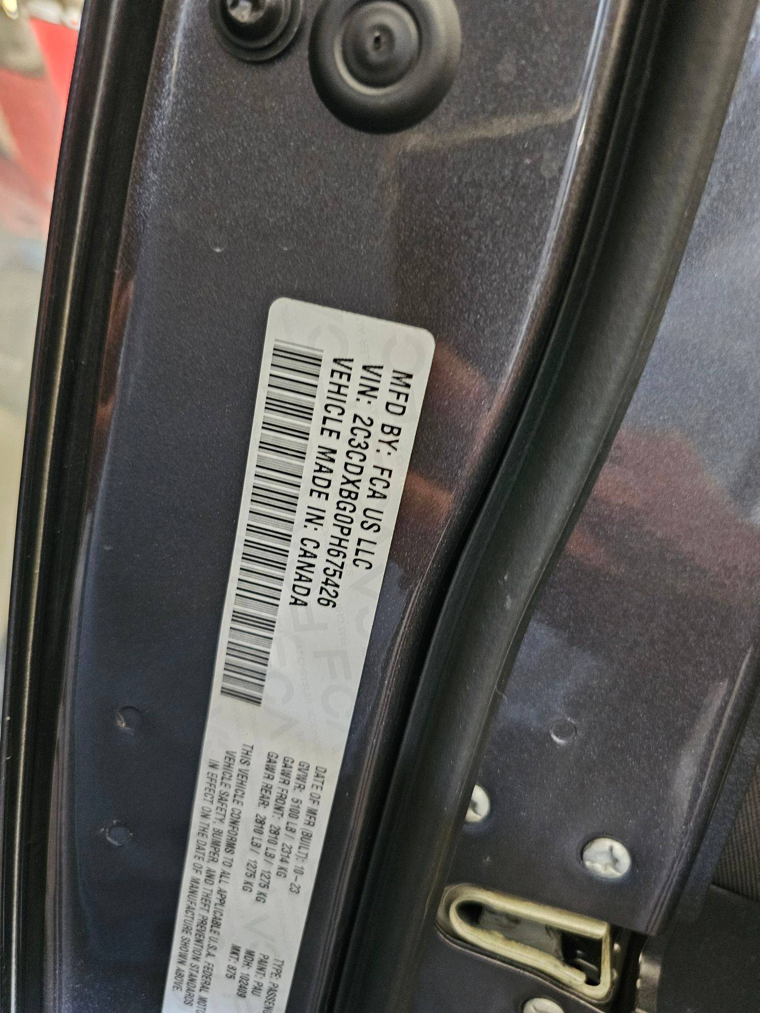 DODGE CHARGER 2023 - Marhaba Auction Used Cars - Image 9