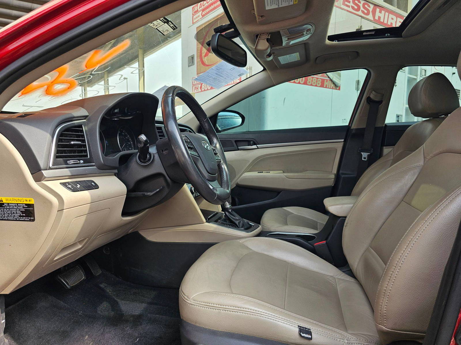 2017 HYUNDAI ELANTRA — 88743 Miles — Lot 52420405 — Souq - Marhaba Auctions Used Cars - Image 9