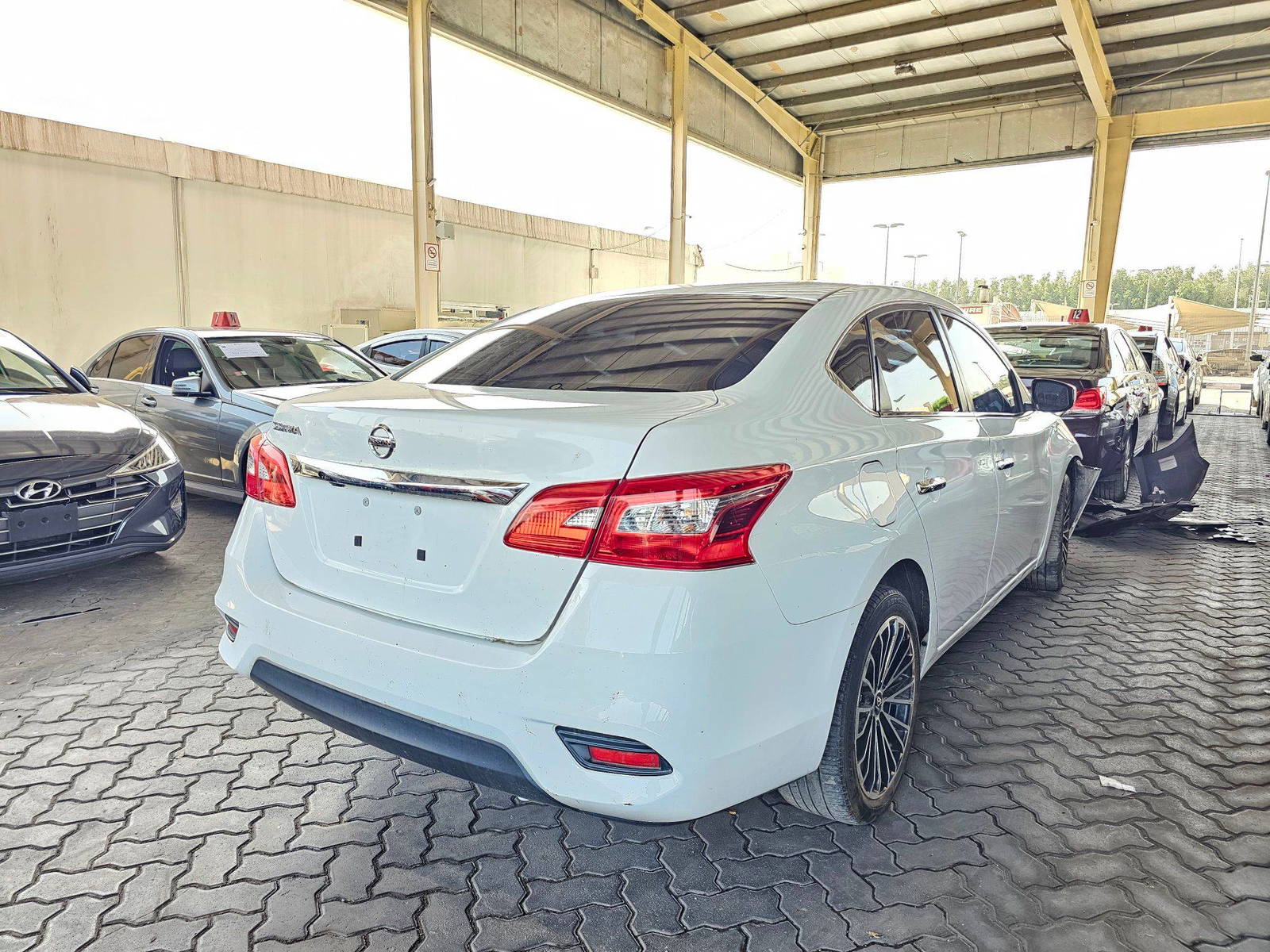 2018 NISSAN SENTRA — 118314 Miles — Lot JY289094 — Ind. 12 - Marhaba Auctions Used Cars - Image 3