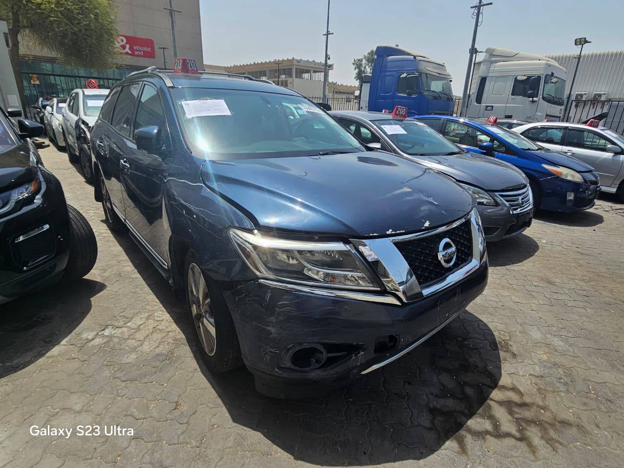 2013 NISSAN PATHFINDER — 162689 Miles — Lot 606399 — Main - Marhaba Auctions Used Cars - Image 3