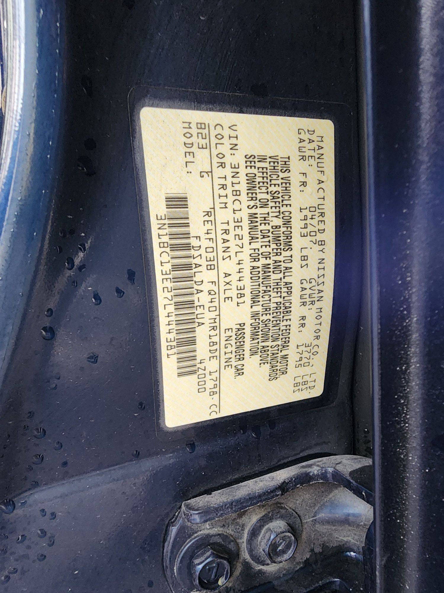 2007 NISSAN VERSA — 159738 Miles — Lot 3E27L444381 — Main - Marhaba Auctions Used Cars - Image 9