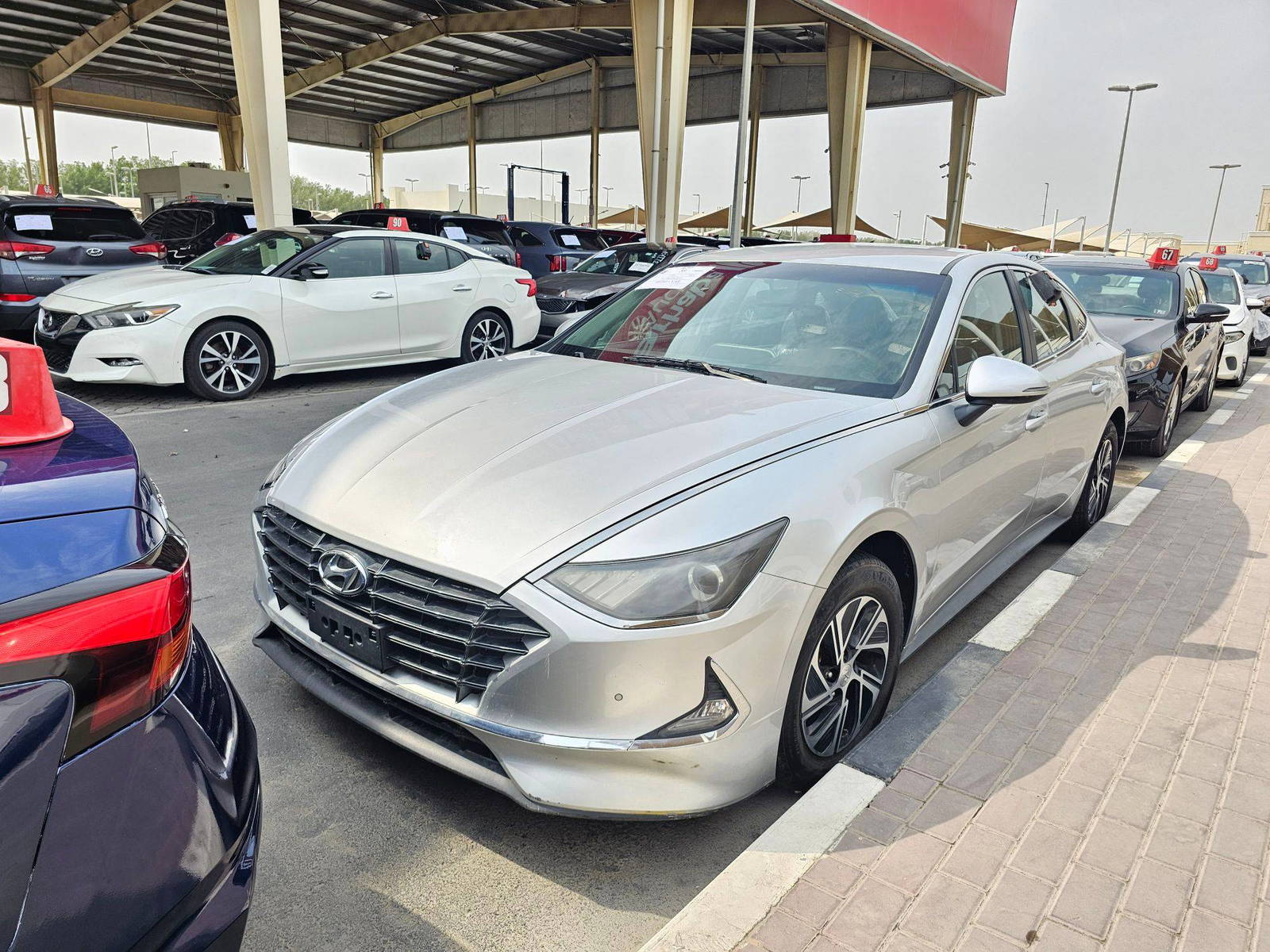 2020 HYUNDAI SONATA — 220246 KM — Lot IJXLA009353 — Souq - Marhaba Auctions Used Cars - Image 3