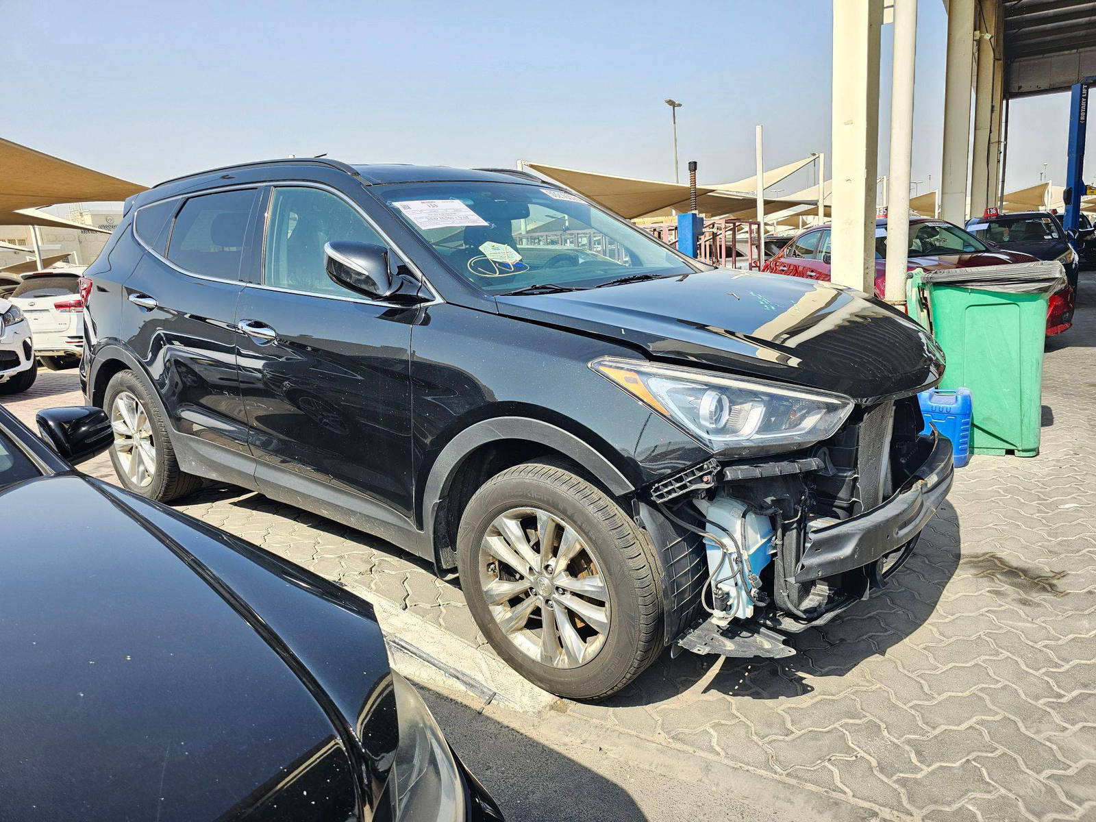2017 HYUNDAI SANTA FE — 204785 Miles — Lot 59210375 — Souq - Marhaba Auctions Used Cars - Image 4