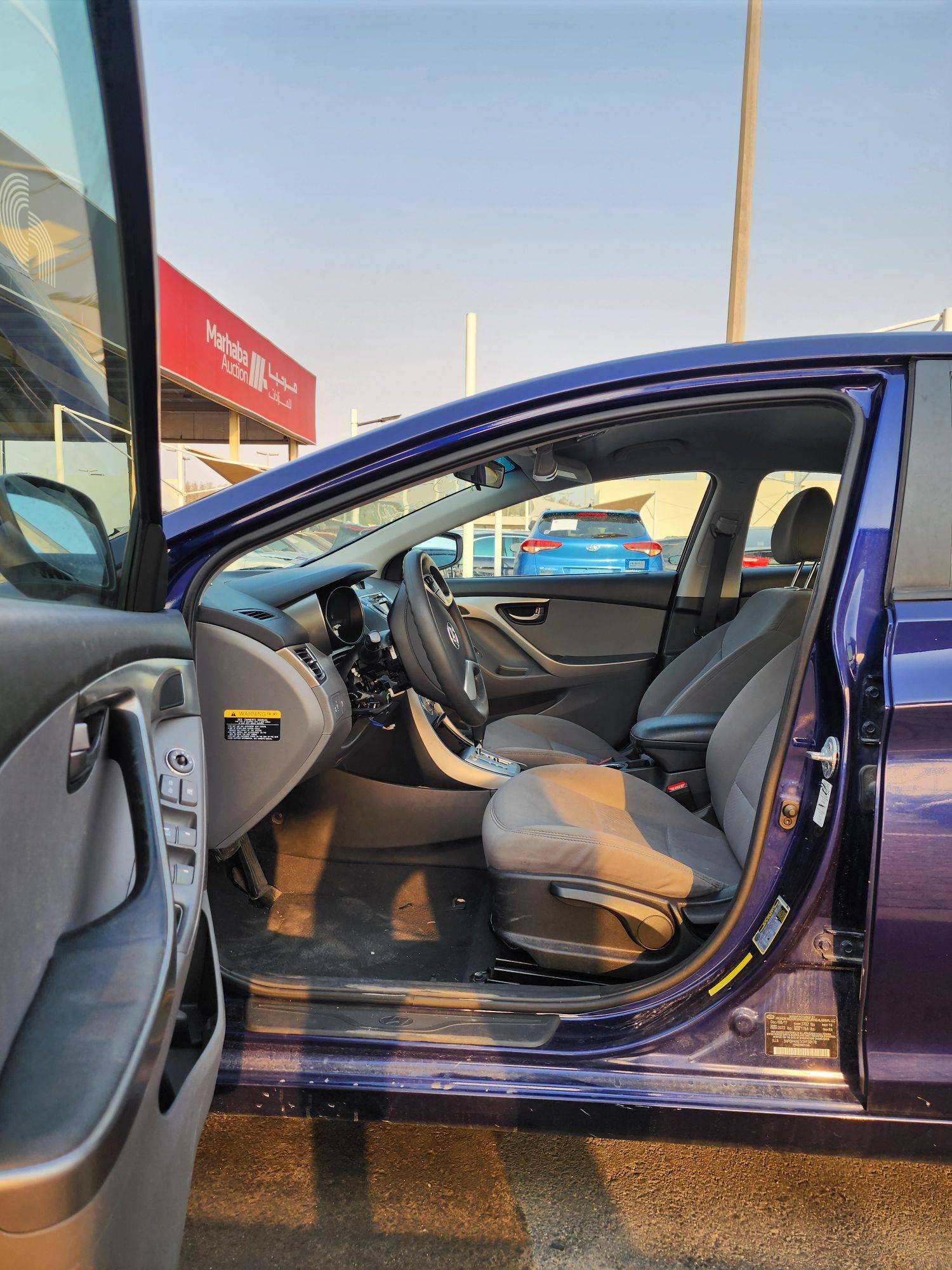 2012 HYUNDAI ELANTRA — 120592 Miles — Lot 30178 — Souq - Marhaba Auctions Used Cars - Image 9