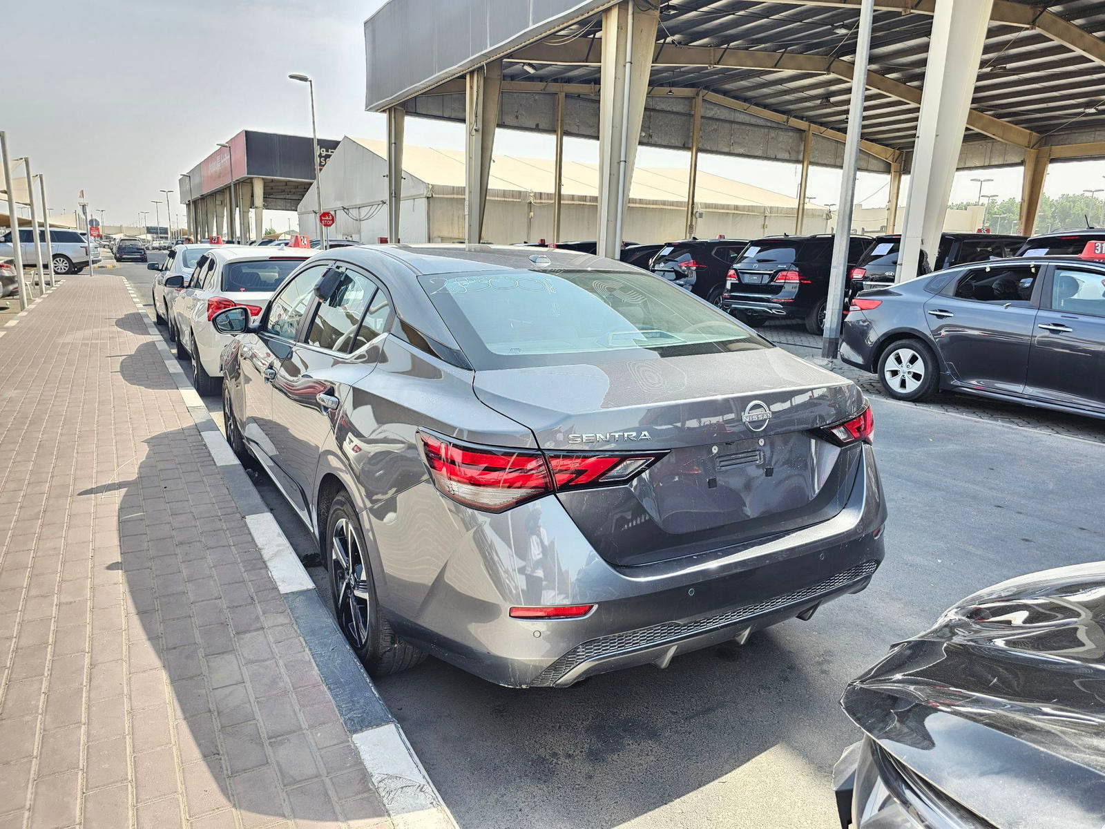 2025 NISSAN SENTRA — 1233 Miles — Lot SY283001 — Souq - Marhaba Auctions Used Cars - Image 3