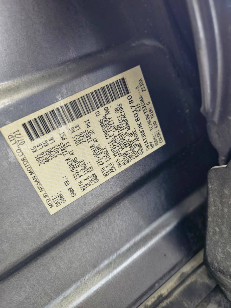 2021 NISSAN ROGUE — 28392 Miles — Lot MC801780 — Main - Marhaba Auctions Used Cars - Image 11