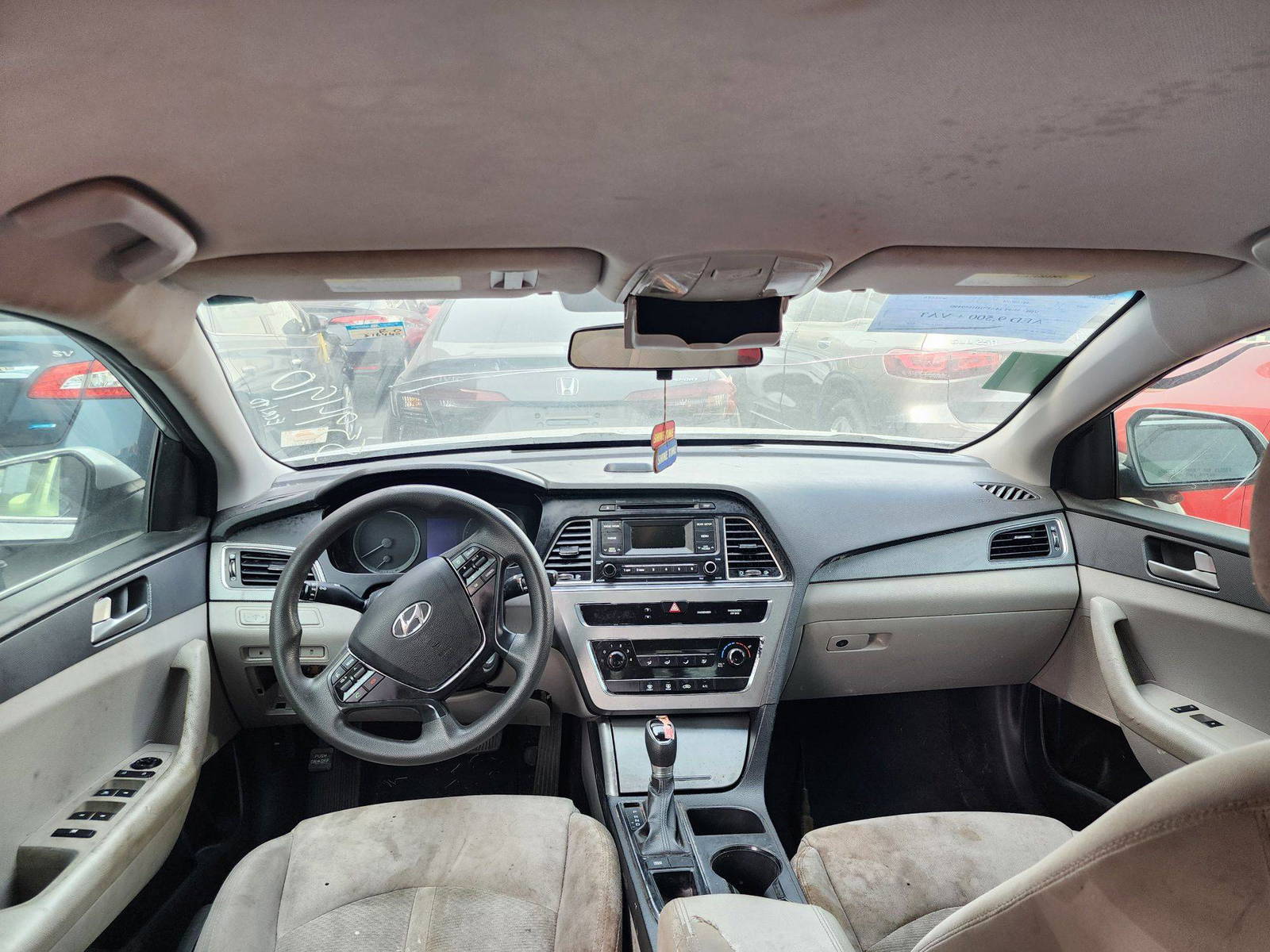2017 HYUNDAI SONATA — 216440 Miles — Lot 7259869 — Al Quoz - Marhaba Auctions Used Cars - Image 9