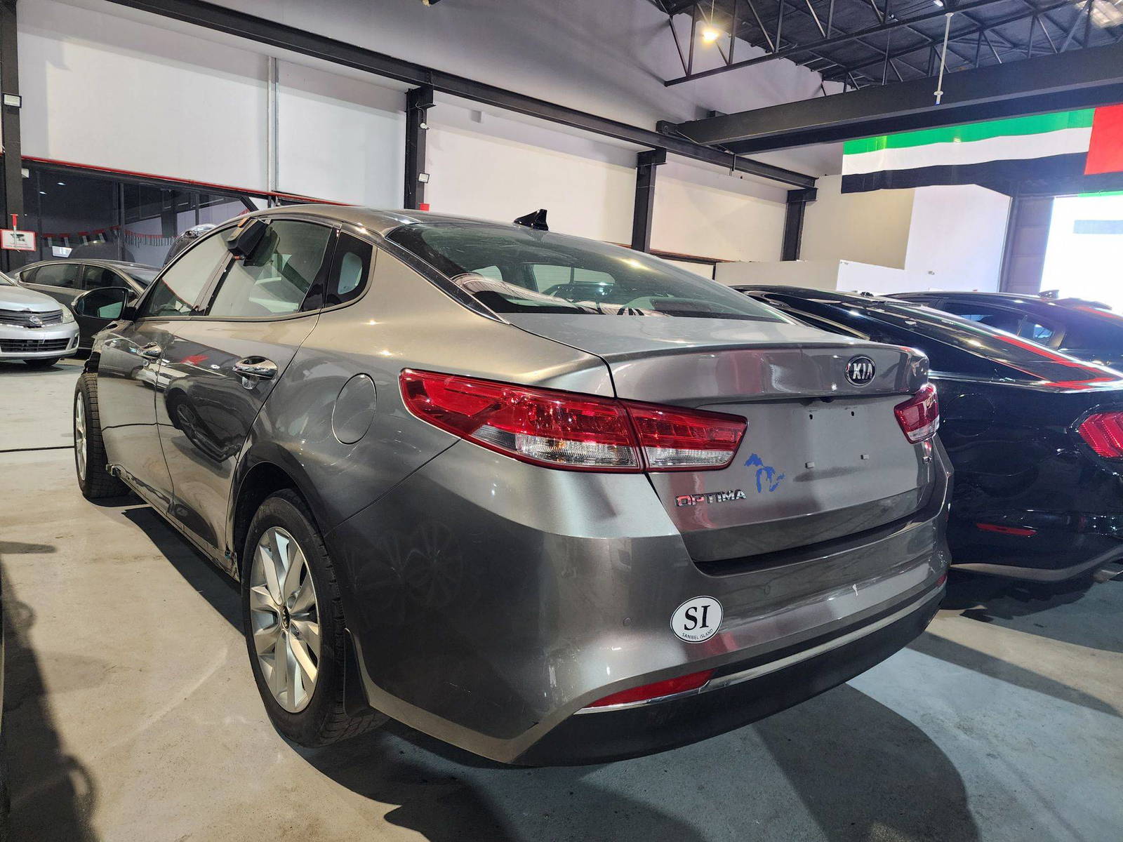 2018 KIA OPTIMA — 78901 Miles — Lot 124587 — Al Quoz - Marhaba Auctions Used Cars - Image 4