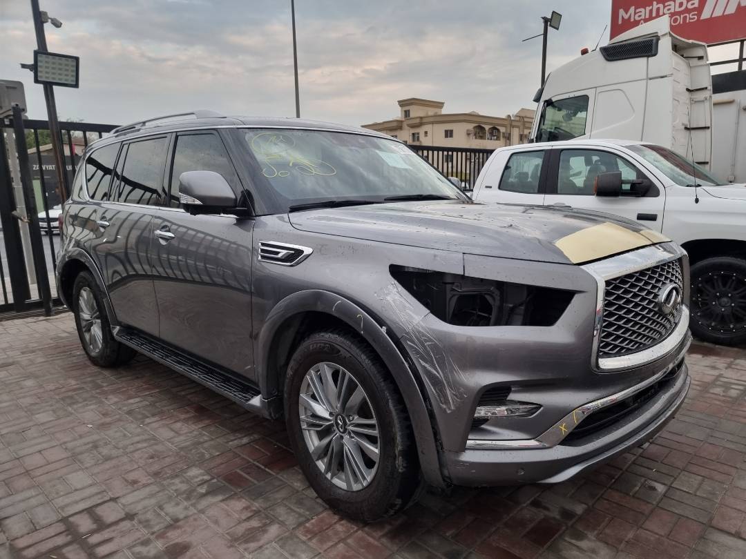 2021 INFINITI QX80 — 103845 Miles — Lot AF4M9721016 — Main - Marhaba Auctions Used Cars - Image 3