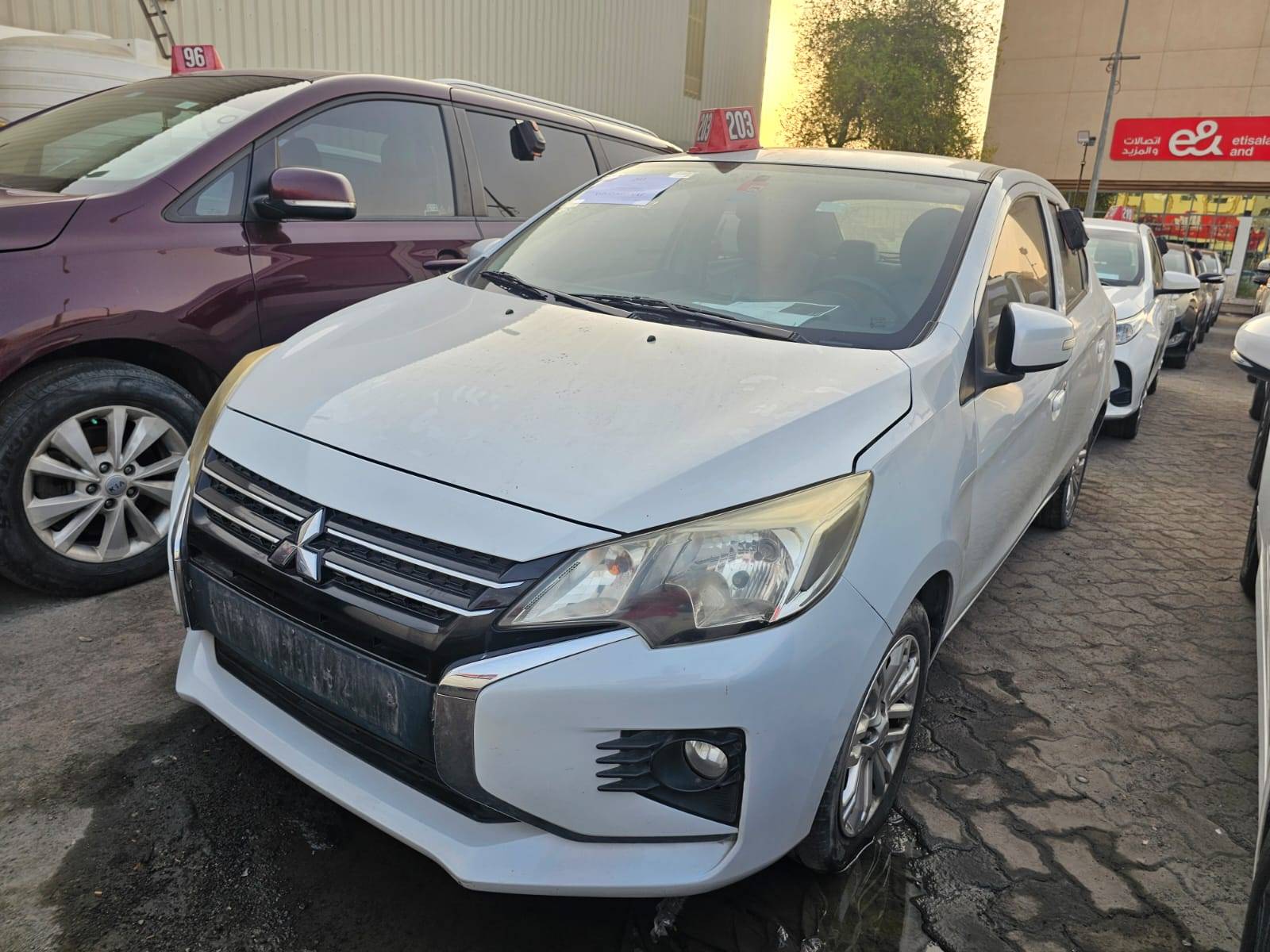 MITSUBISHI ATTRAGE 2021 view 2